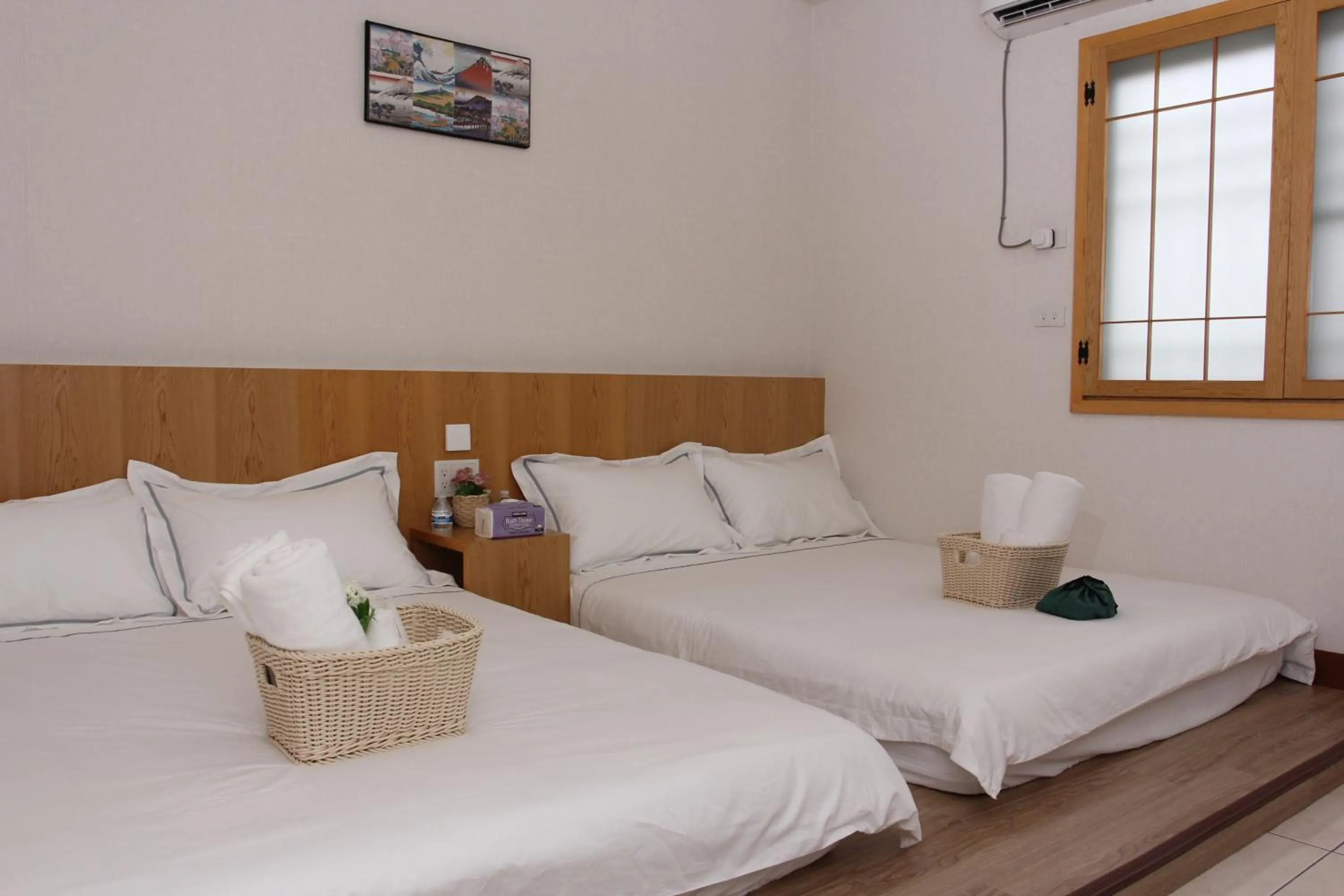 Bed in 梨幸日和 Good Days in Liko