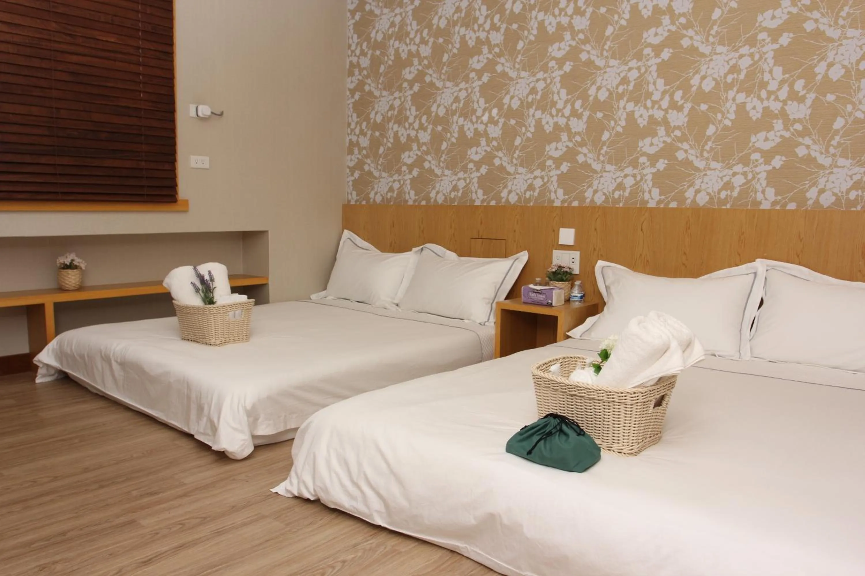 Bed in 梨幸日和 Good Days in Liko