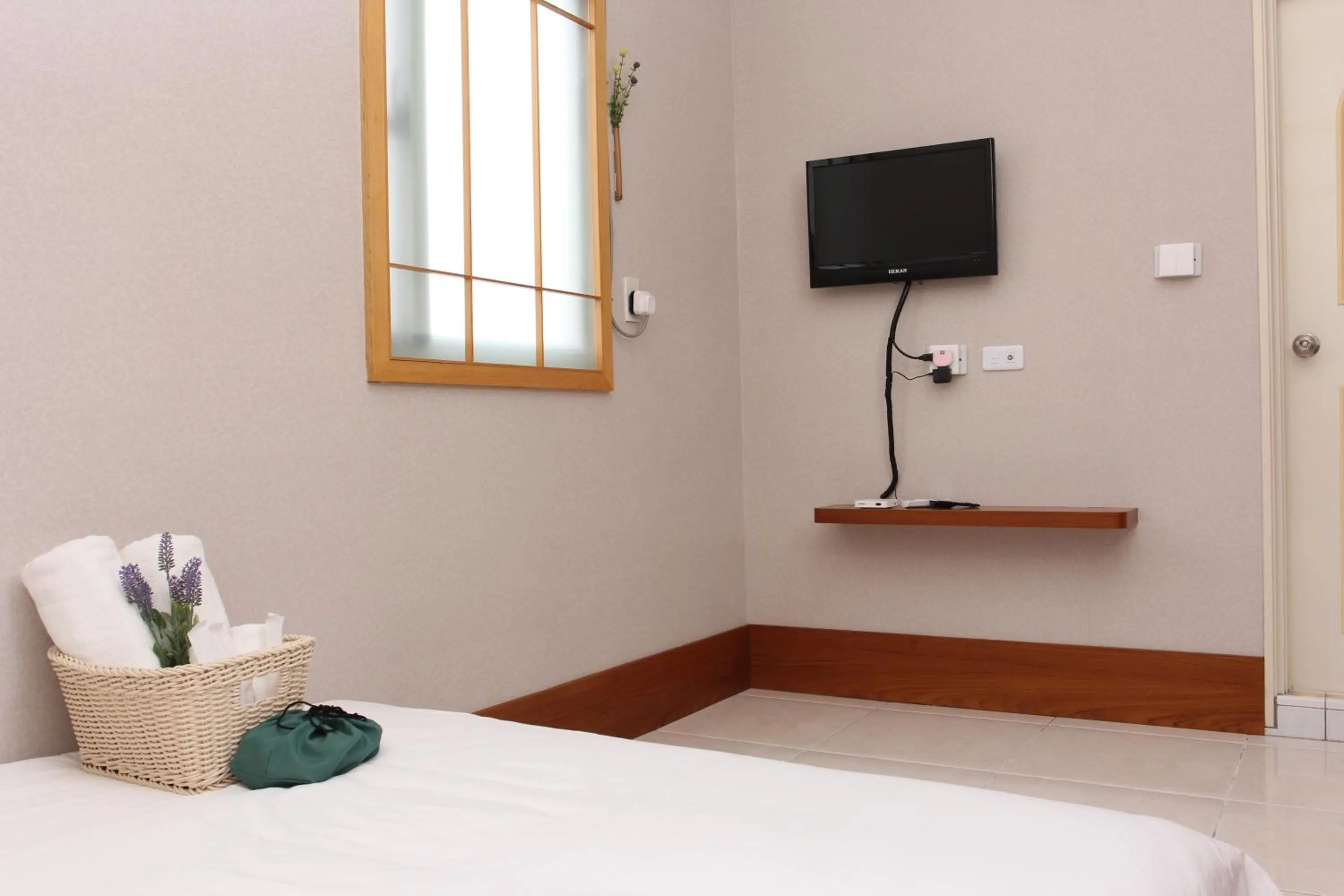 Bed in 梨幸日和 Good Days in Liko