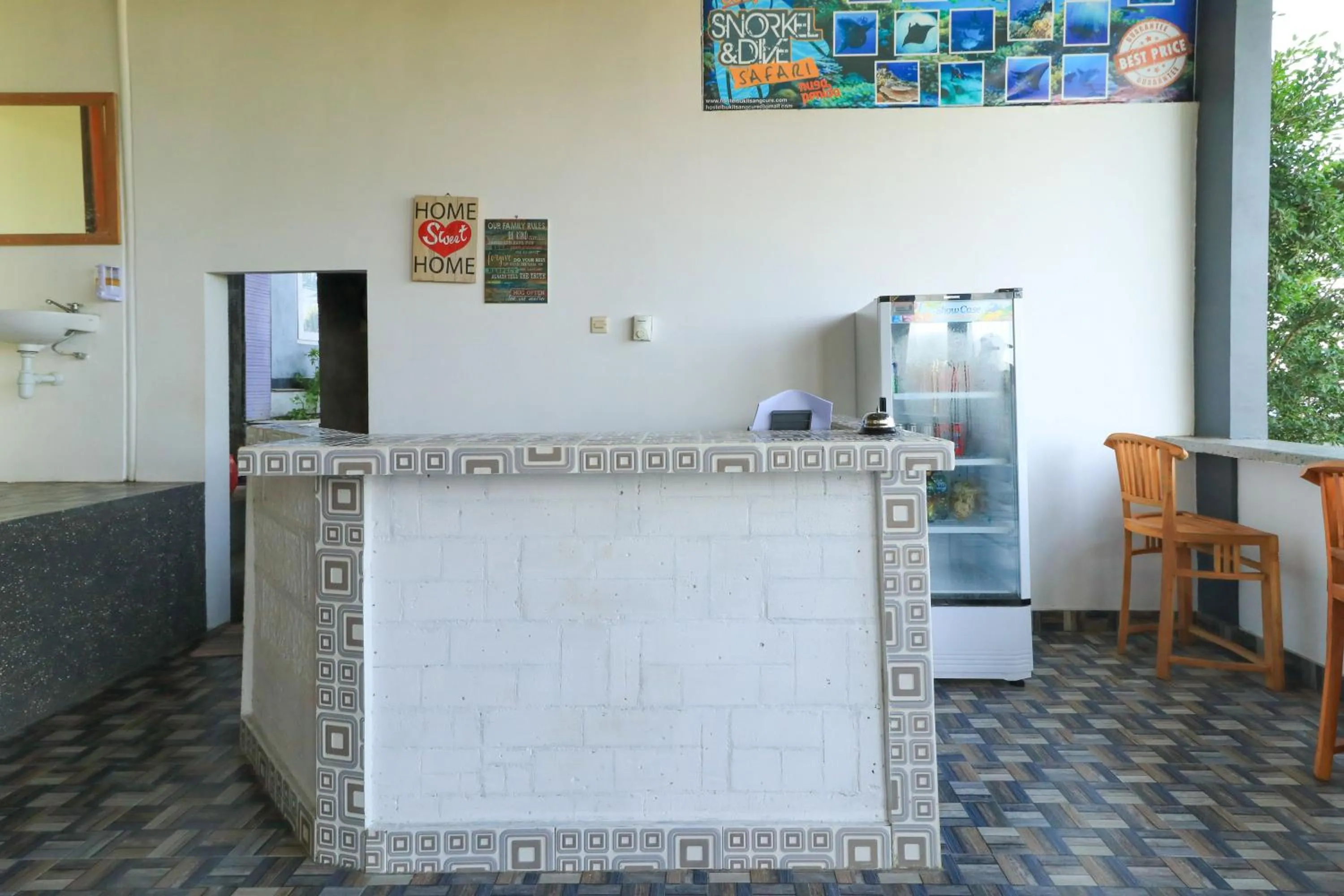 Lobby or reception in Hostel Bukit Sangcure