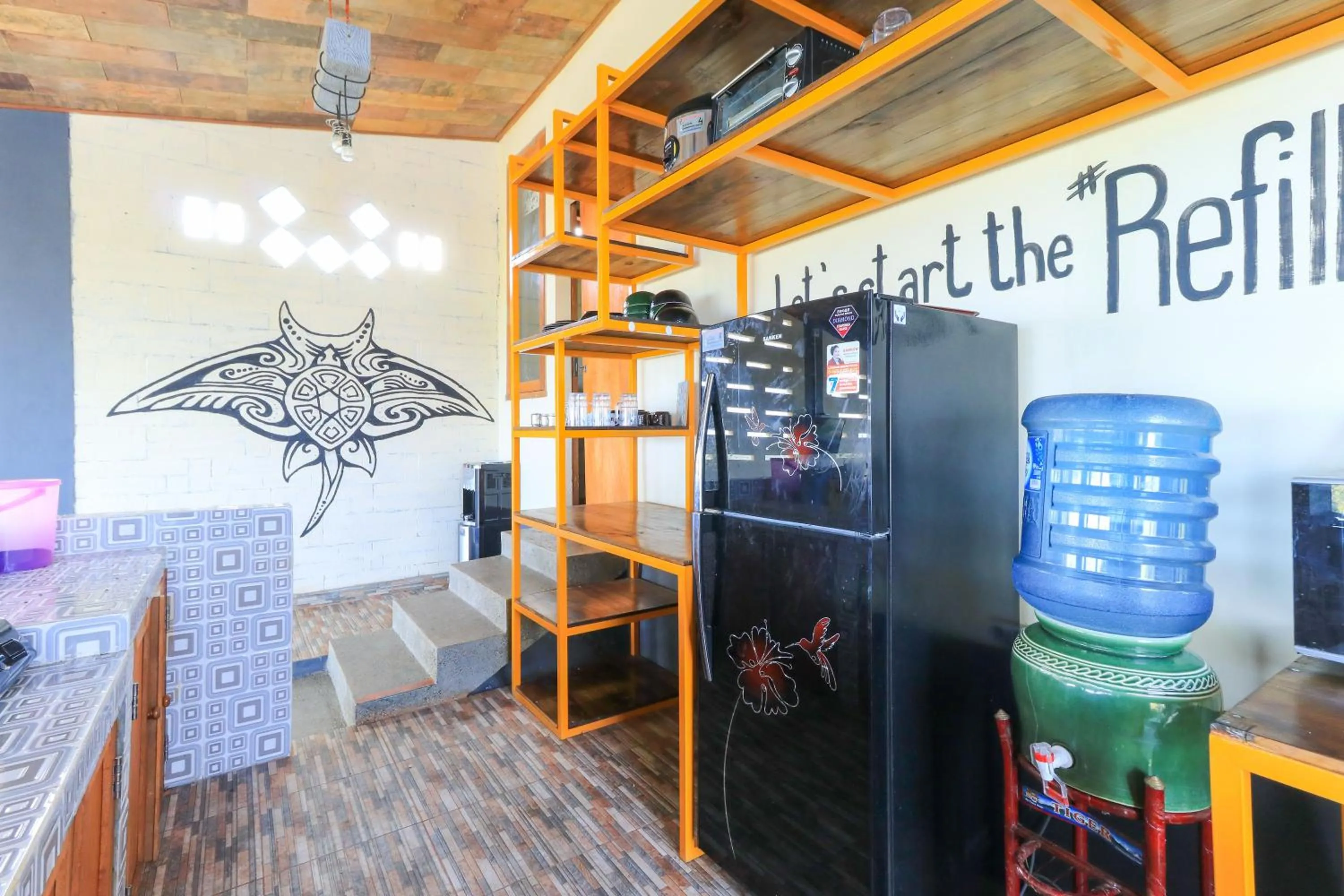 Lounge or bar in Hostel Bukit Sangcure