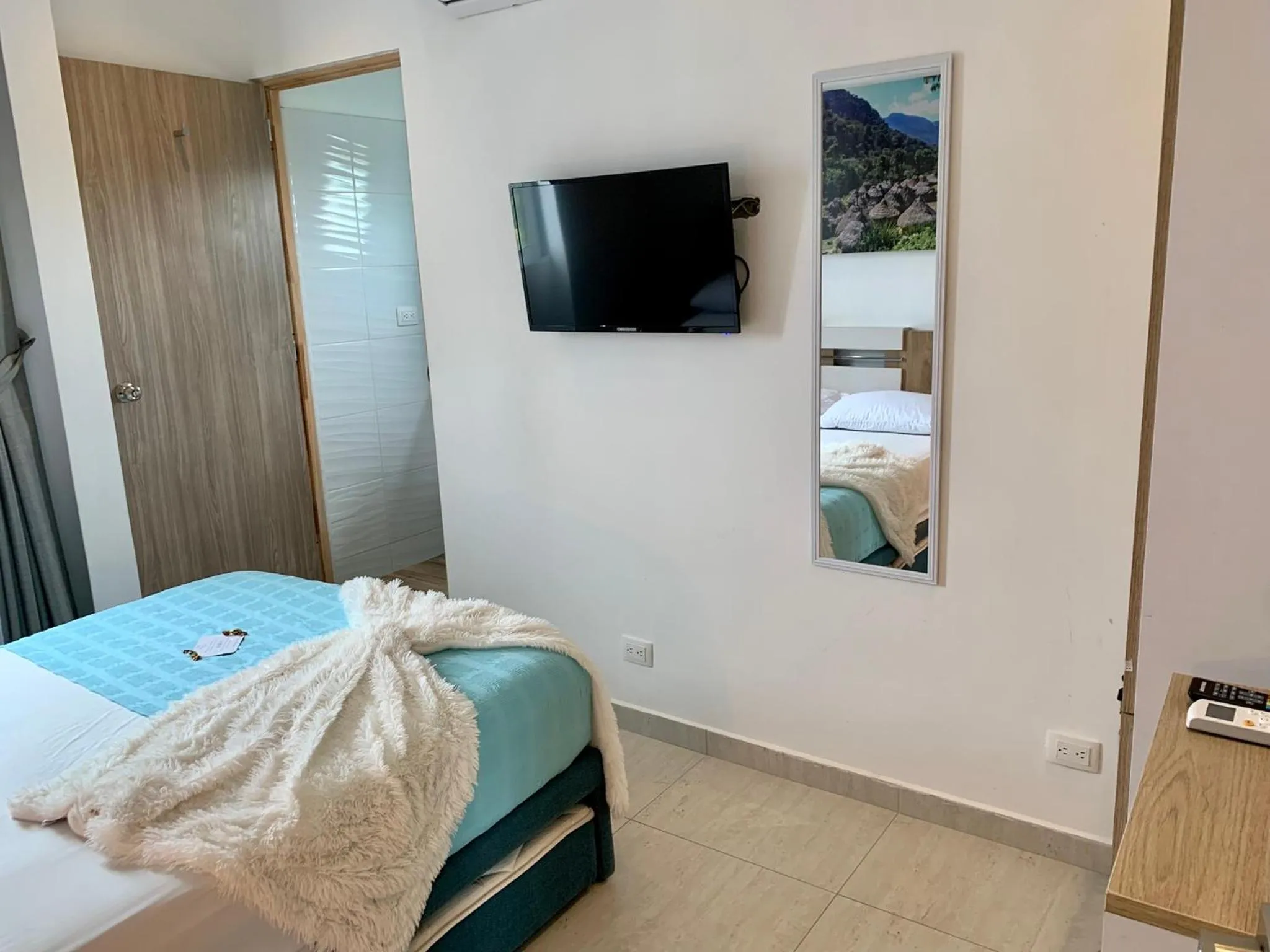 TV and multimedia, Bed in Ritacuba House Boutique