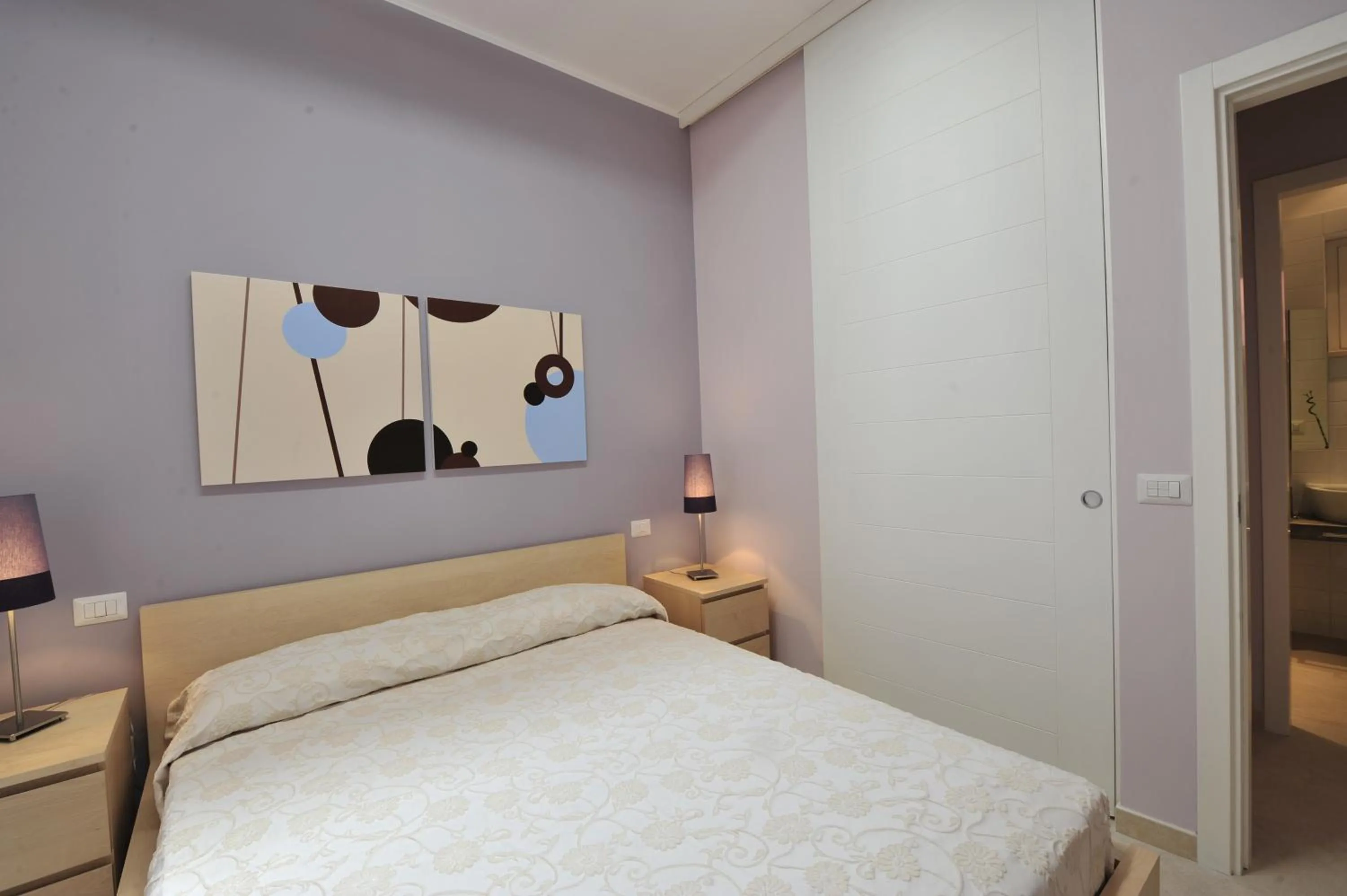 Bed in Foresteria Pellegrino