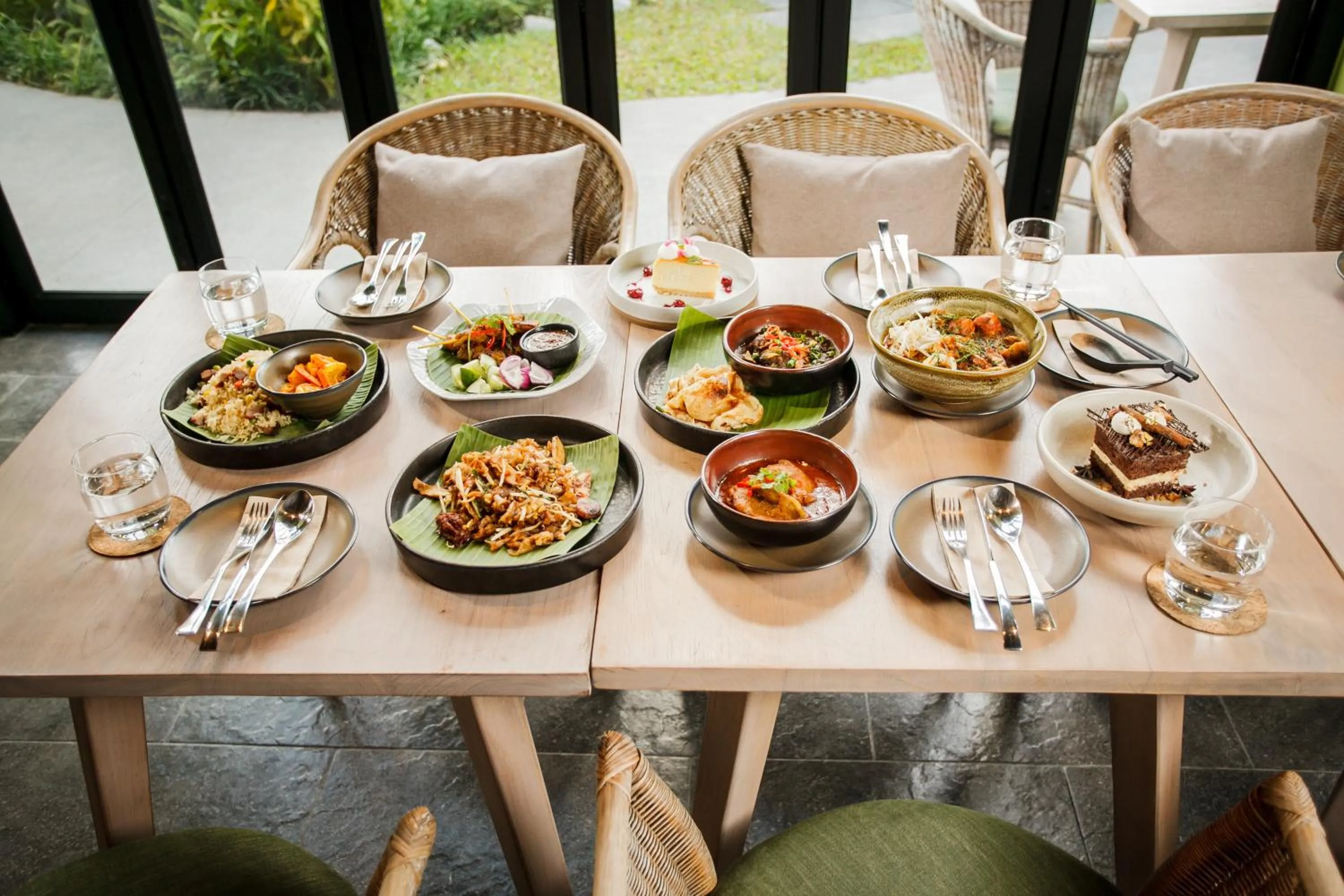 Food close-up in Spice House