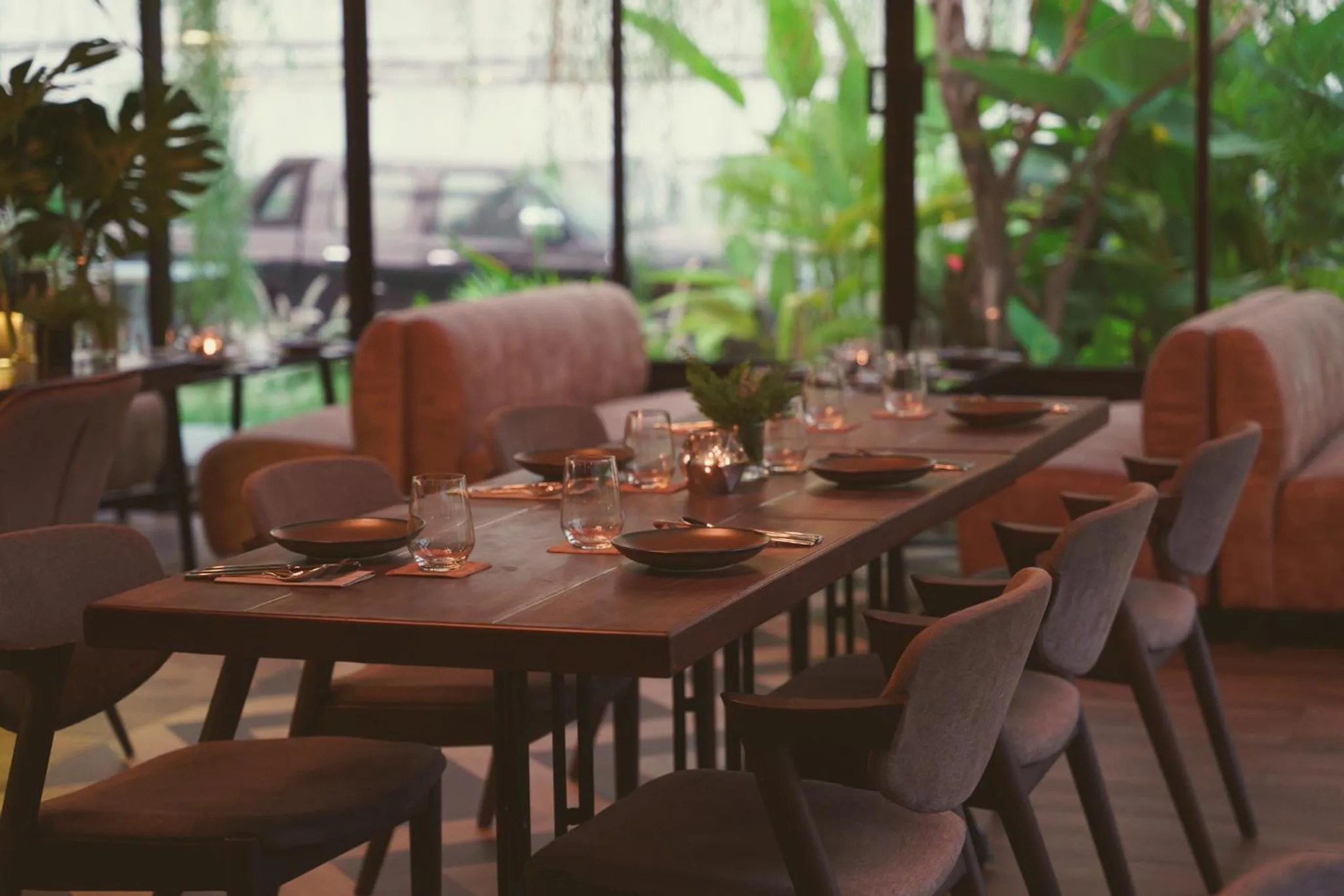 Dining area in Spice House