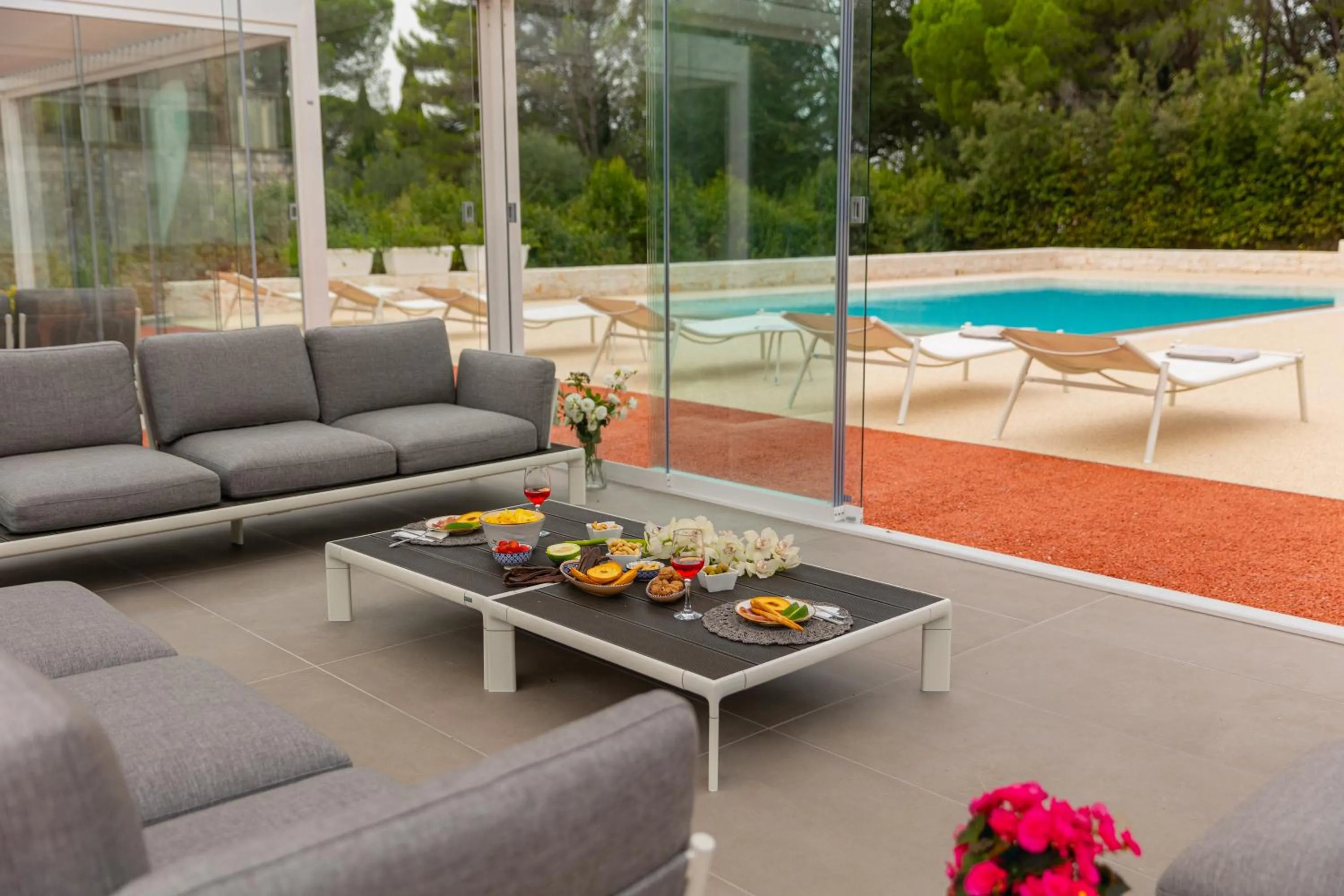 Swimming pool in Villa Rosato