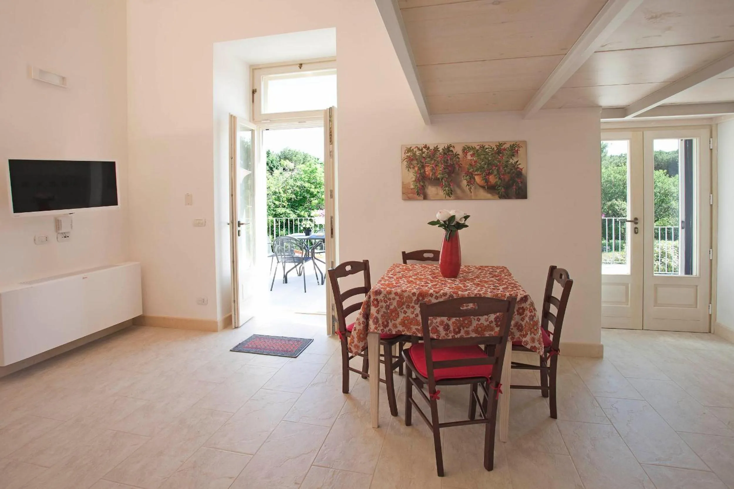 Dining area in Villa Rosato