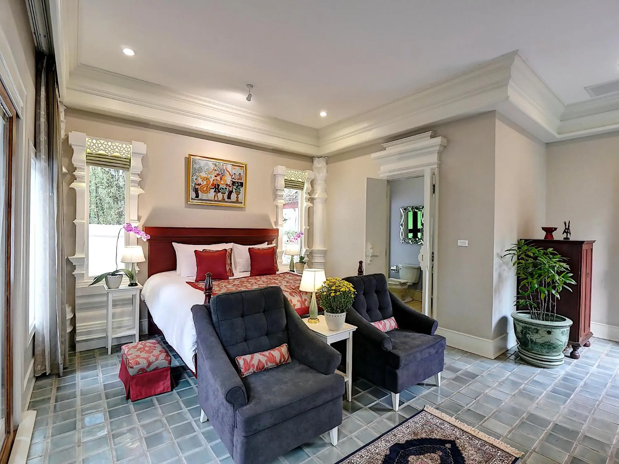 Bedroom in MonPanaNont Wellness