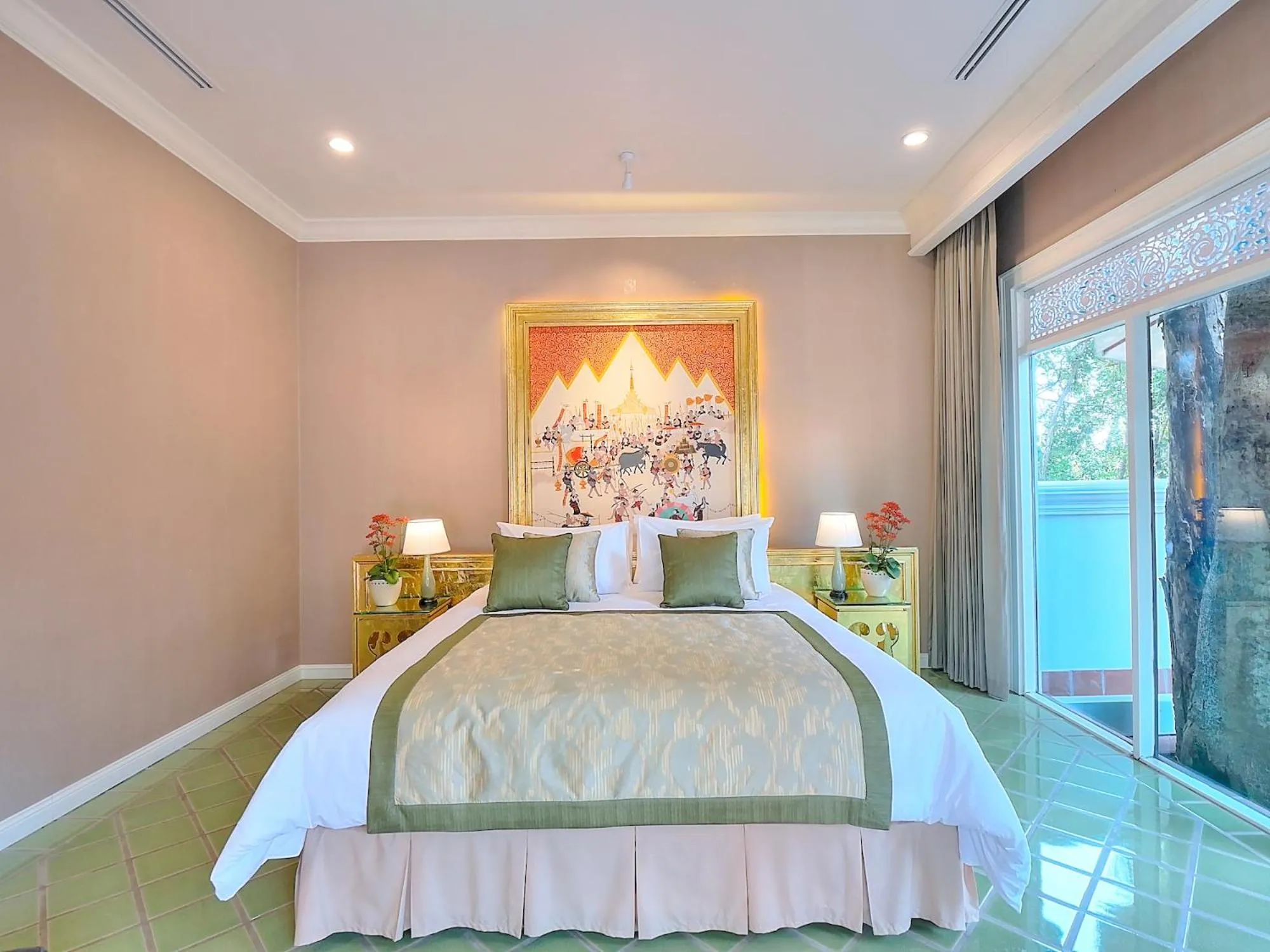 Bed in MonPanaNont Wellness