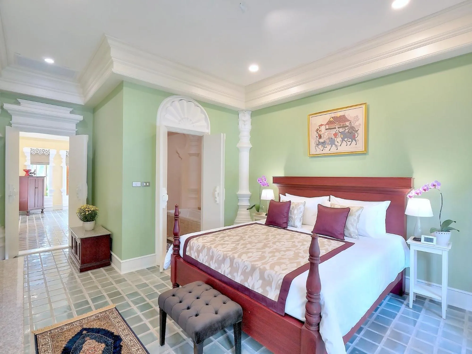 Bedroom, Bed in MonPanaNont Wellness