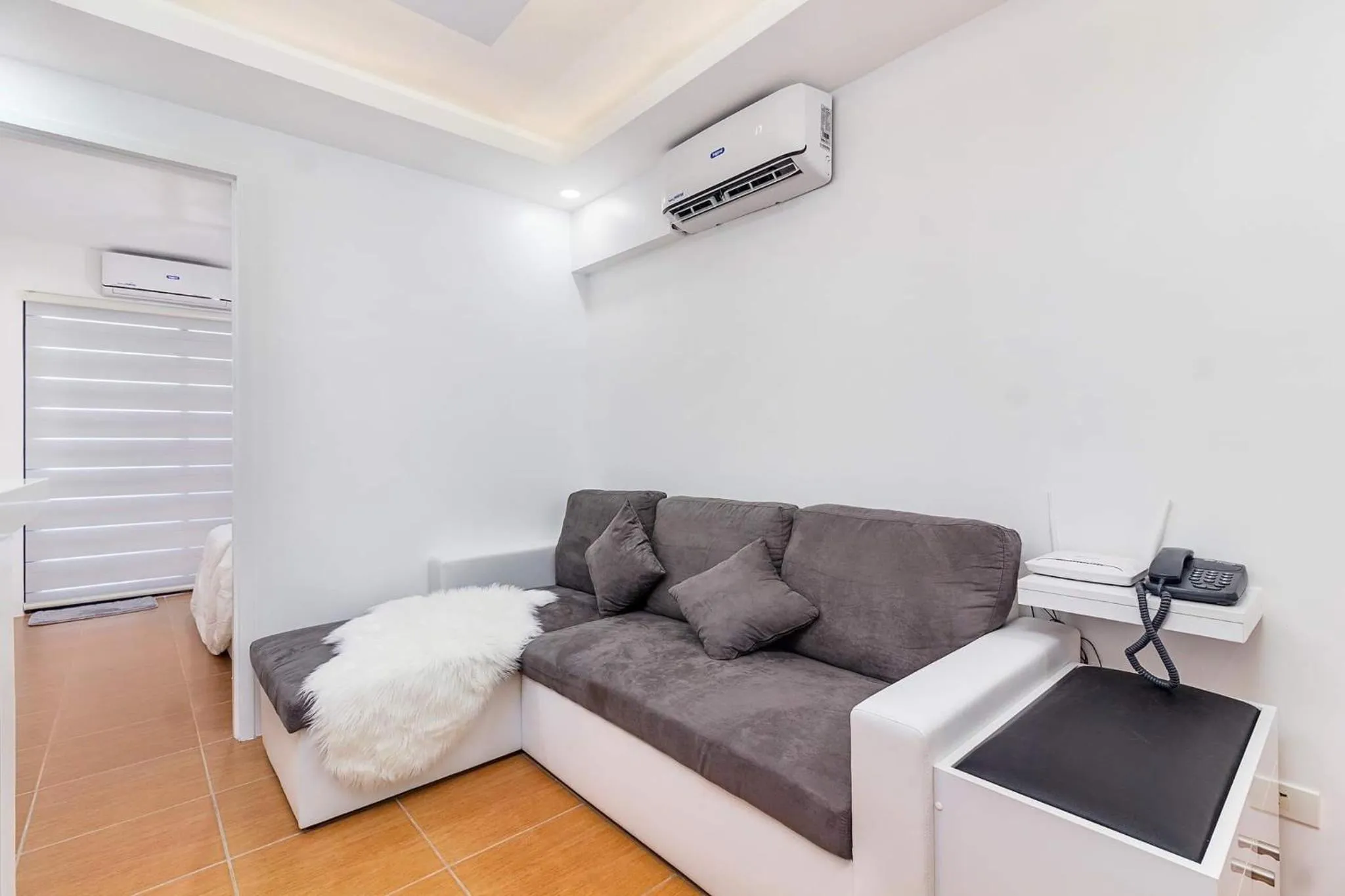 Seating area in Evania by J&J Homes 2BR Unit At One Oasis Cebu