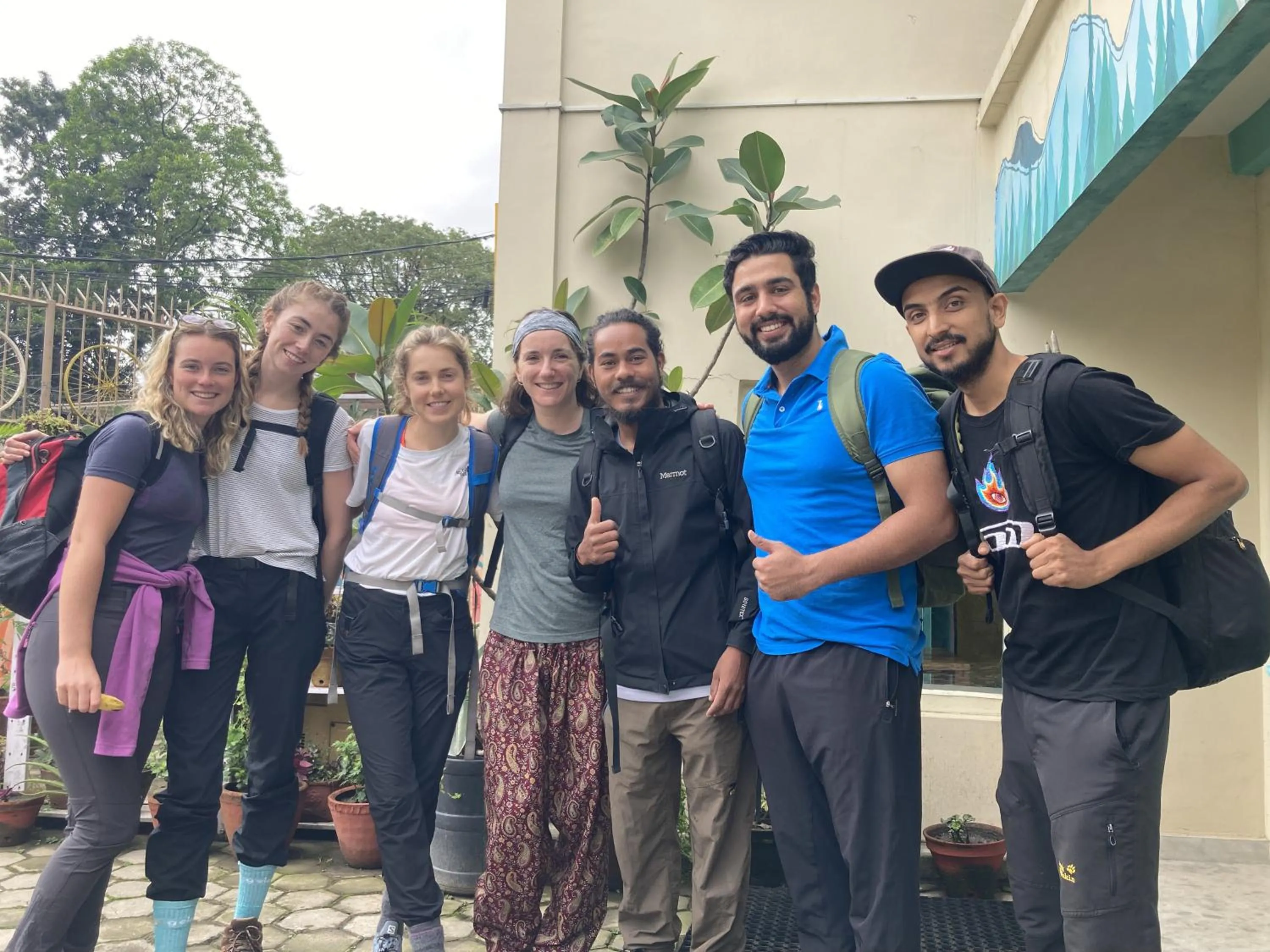 group of guests in Nextdoor Patan