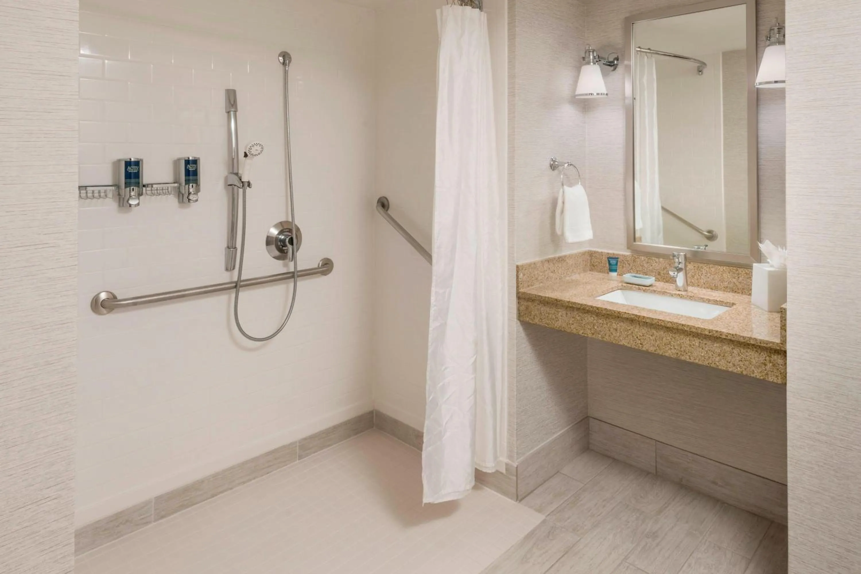 Bathroom in Four Points by Sheraton Boston Logan Airport Revere