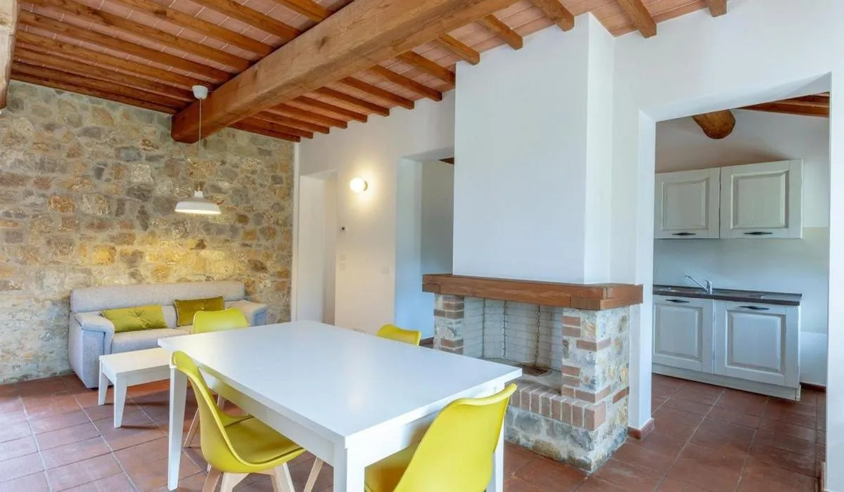 Kitchen or kitchenette in Poggio Cennina Resort