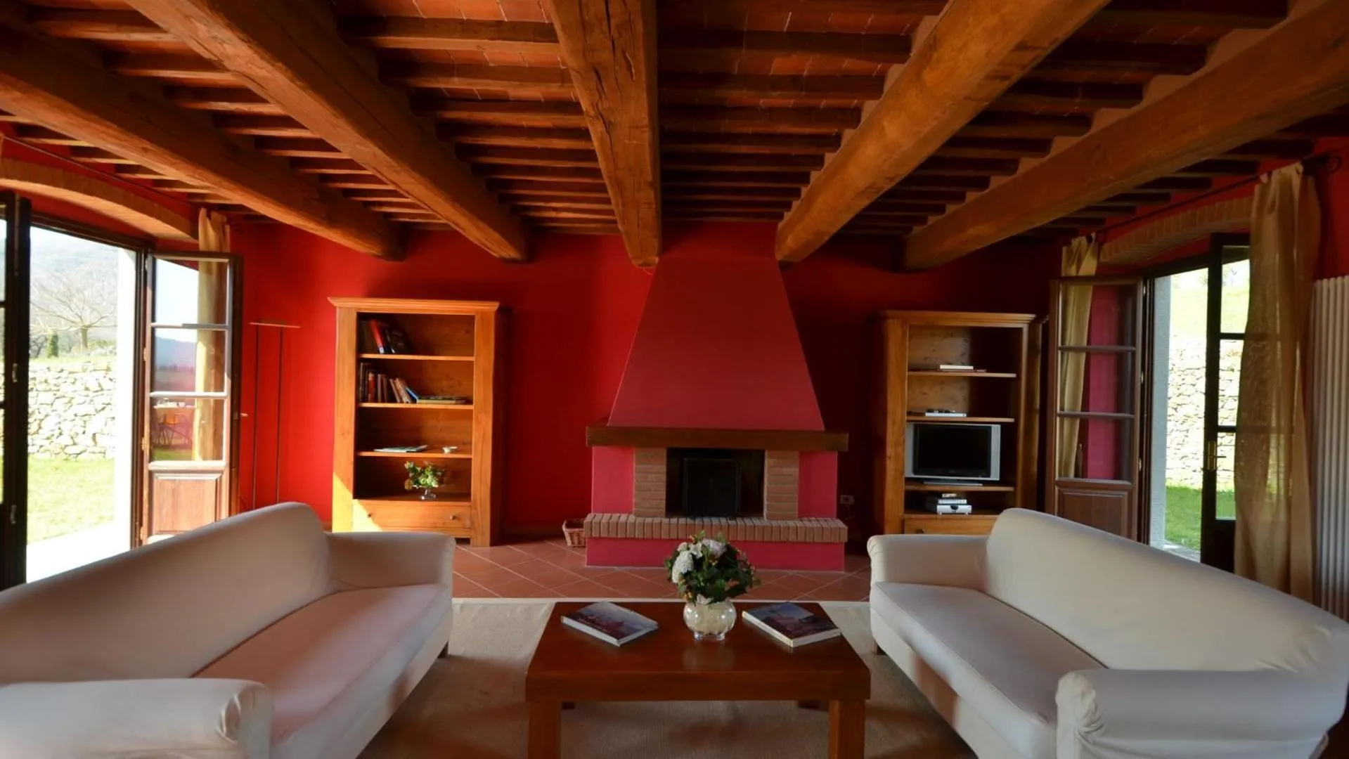 Living room in Poggio Cennina Resort