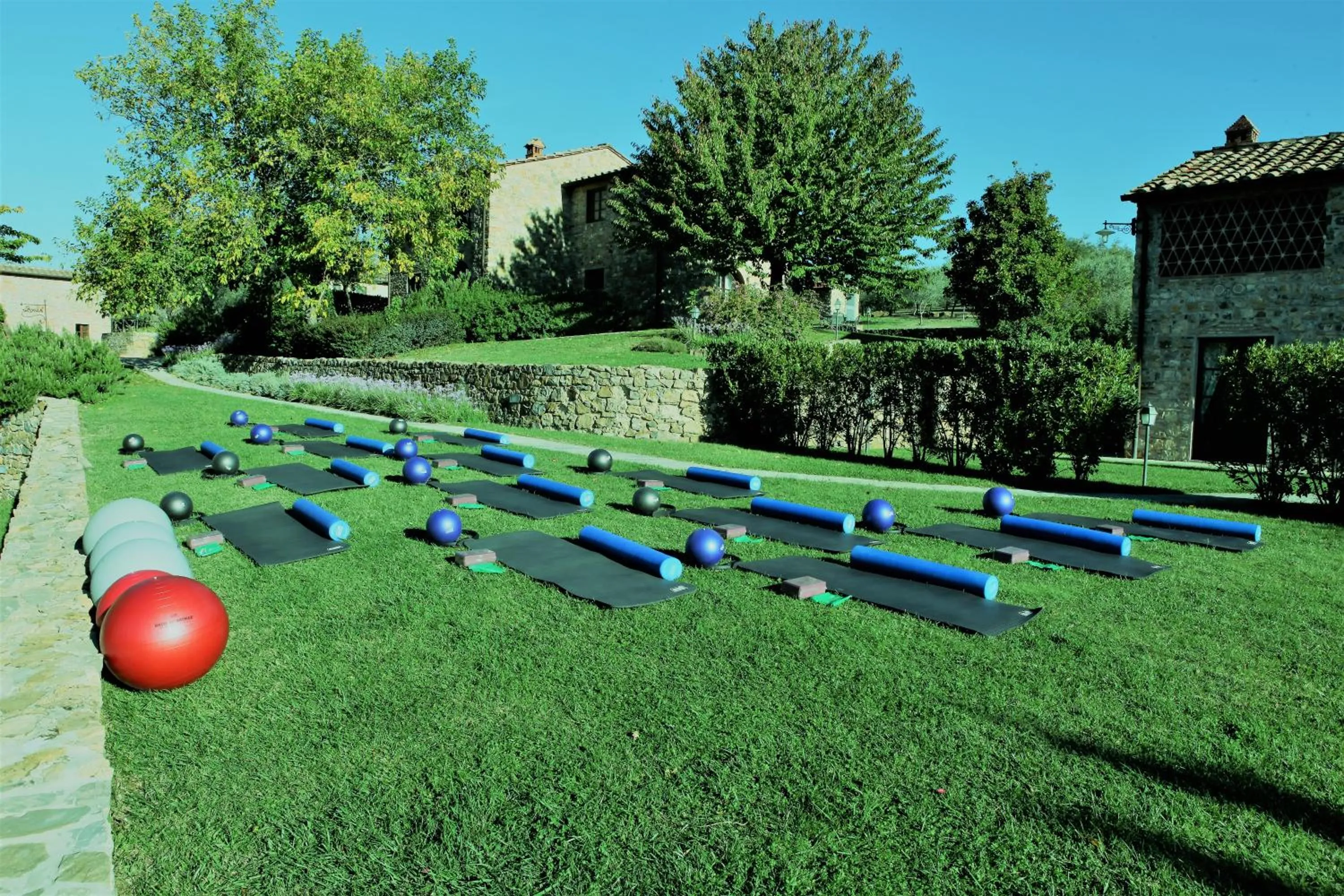 Fitness centre/facilities in Poggio Cennina Resort