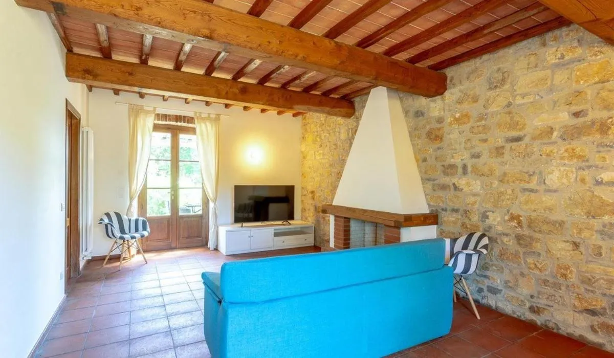 Seating area in Poggio Cennina Resort