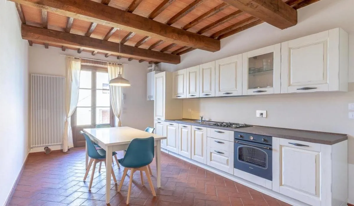 Kitchen or kitchenette in Poggio Cennina Resort