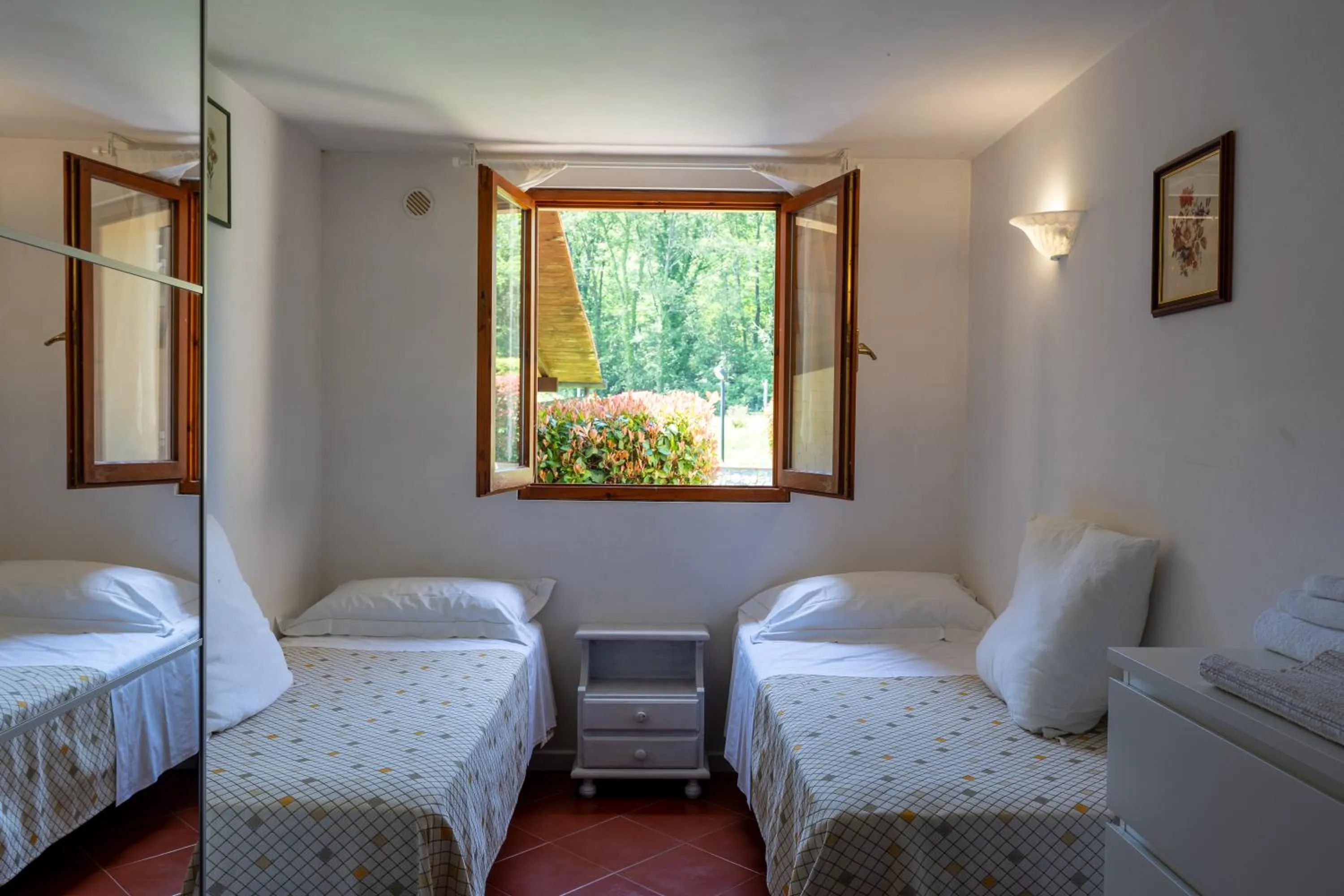 Bedroom in Agriturismo Valleverde