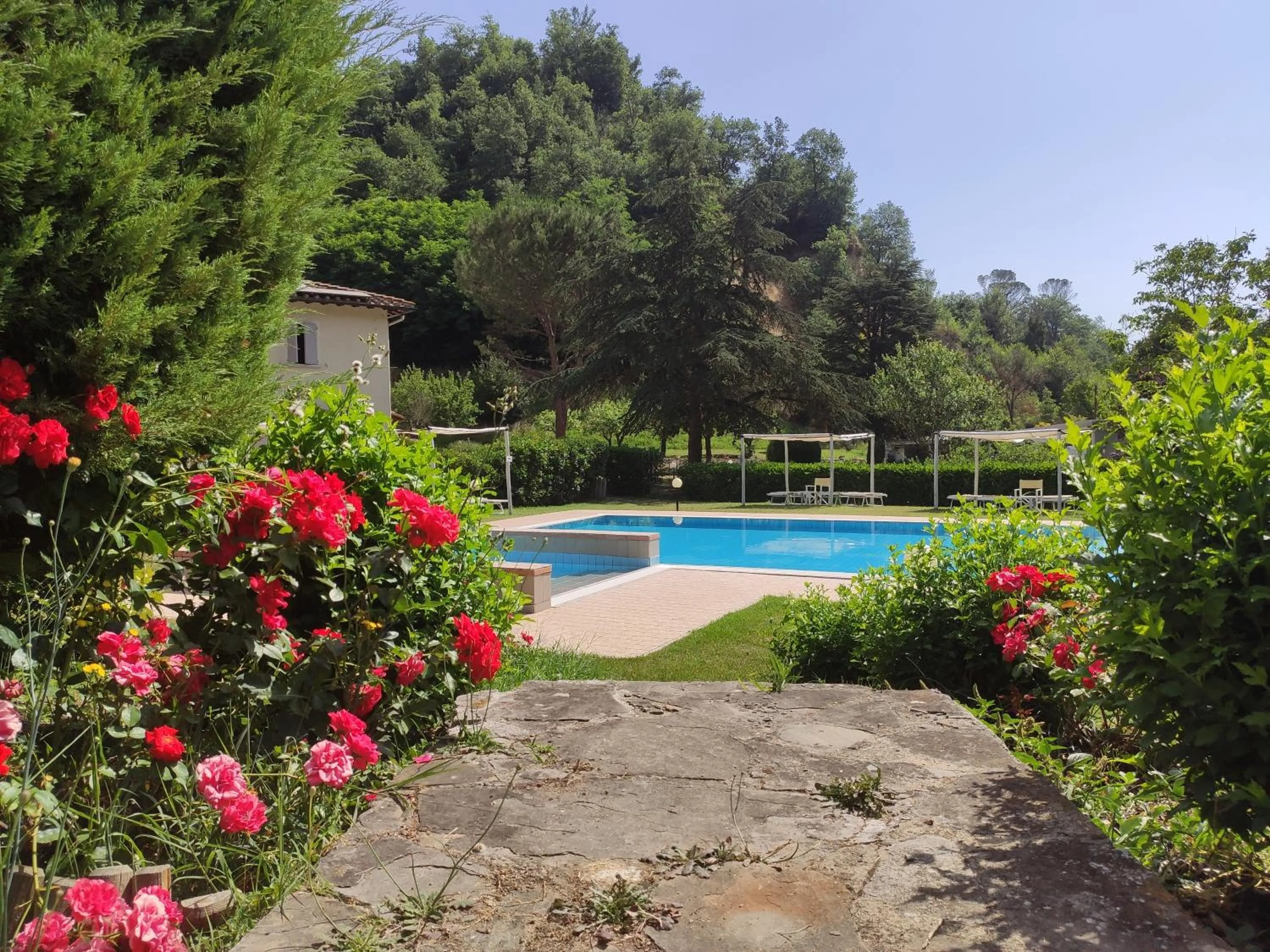 Swimming pool in Agriturismo Valleverde