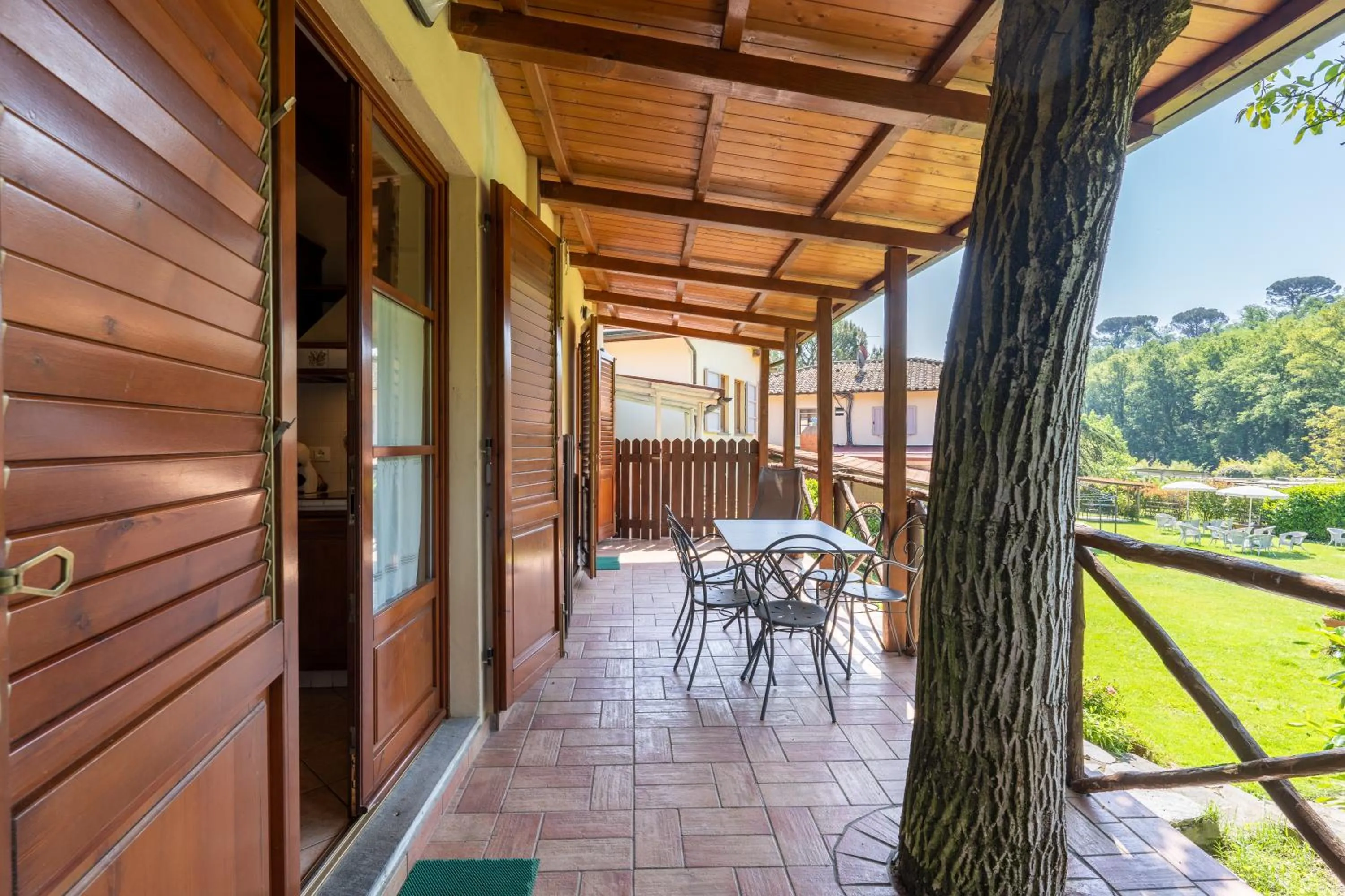 Balcony/Terrace in Agriturismo Valleverde