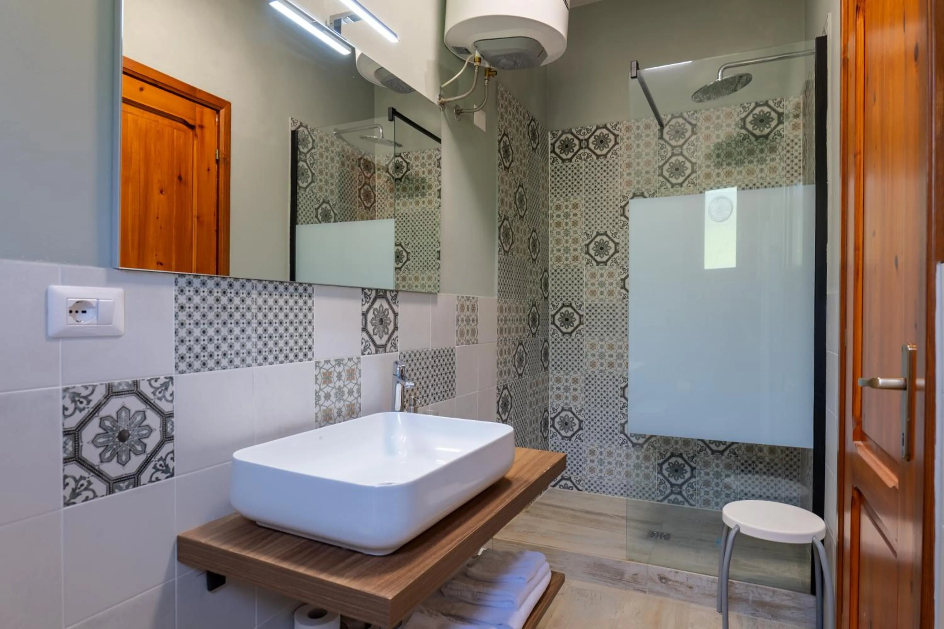 Shower in Agriturismo Valleverde