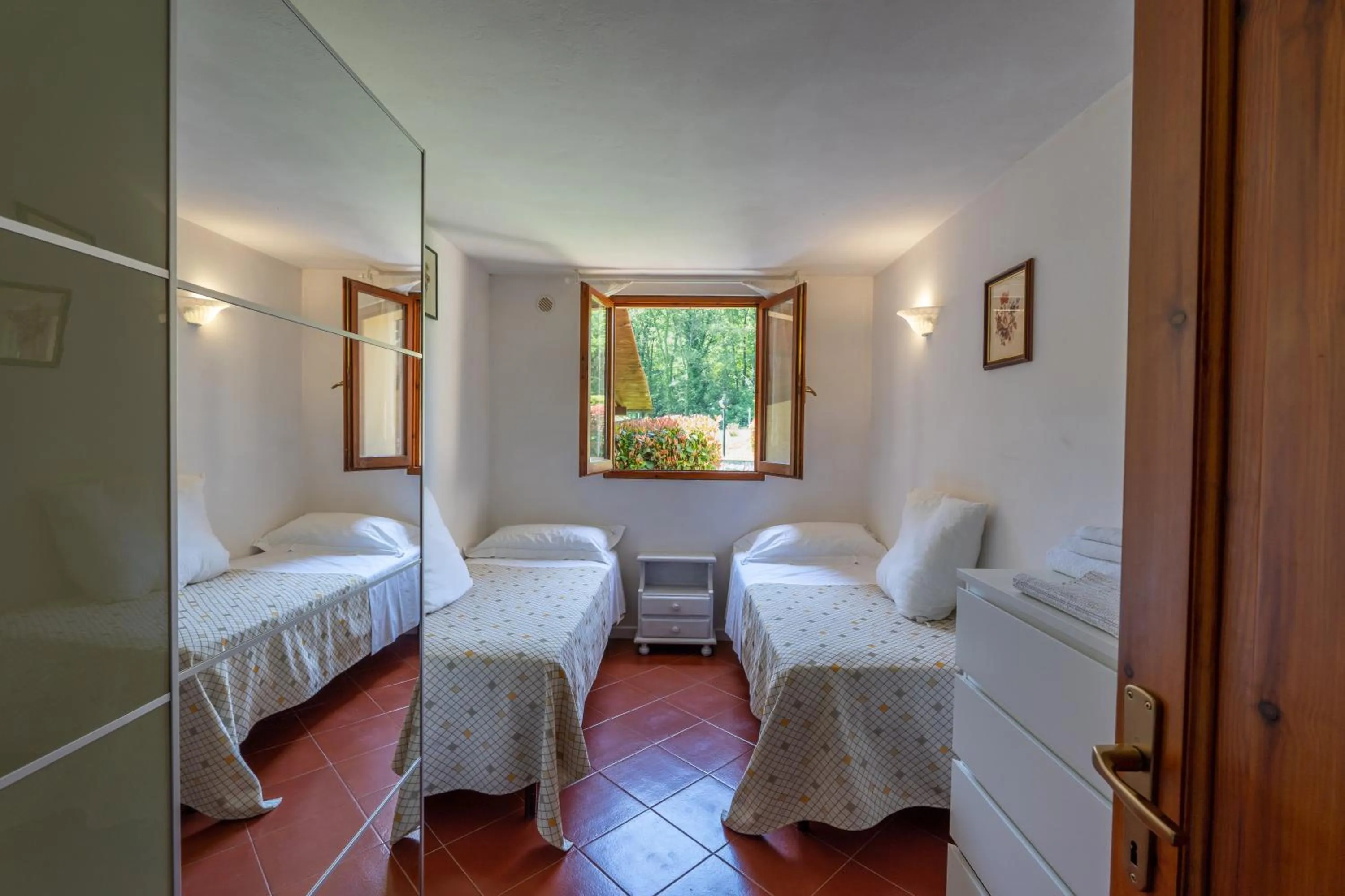 Bedroom in Agriturismo Valleverde