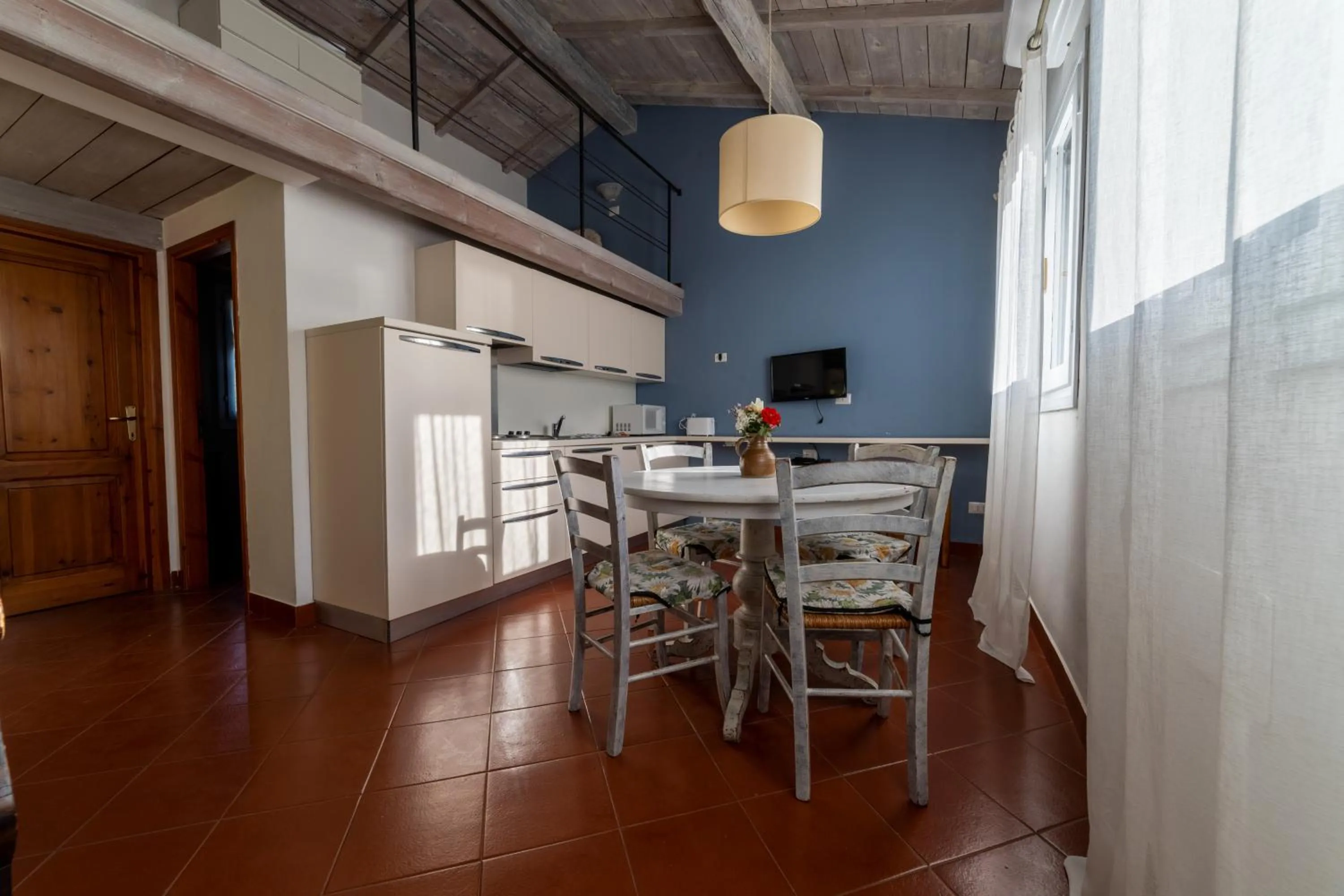 Kitchen or kitchenette in Agriturismo Valleverde