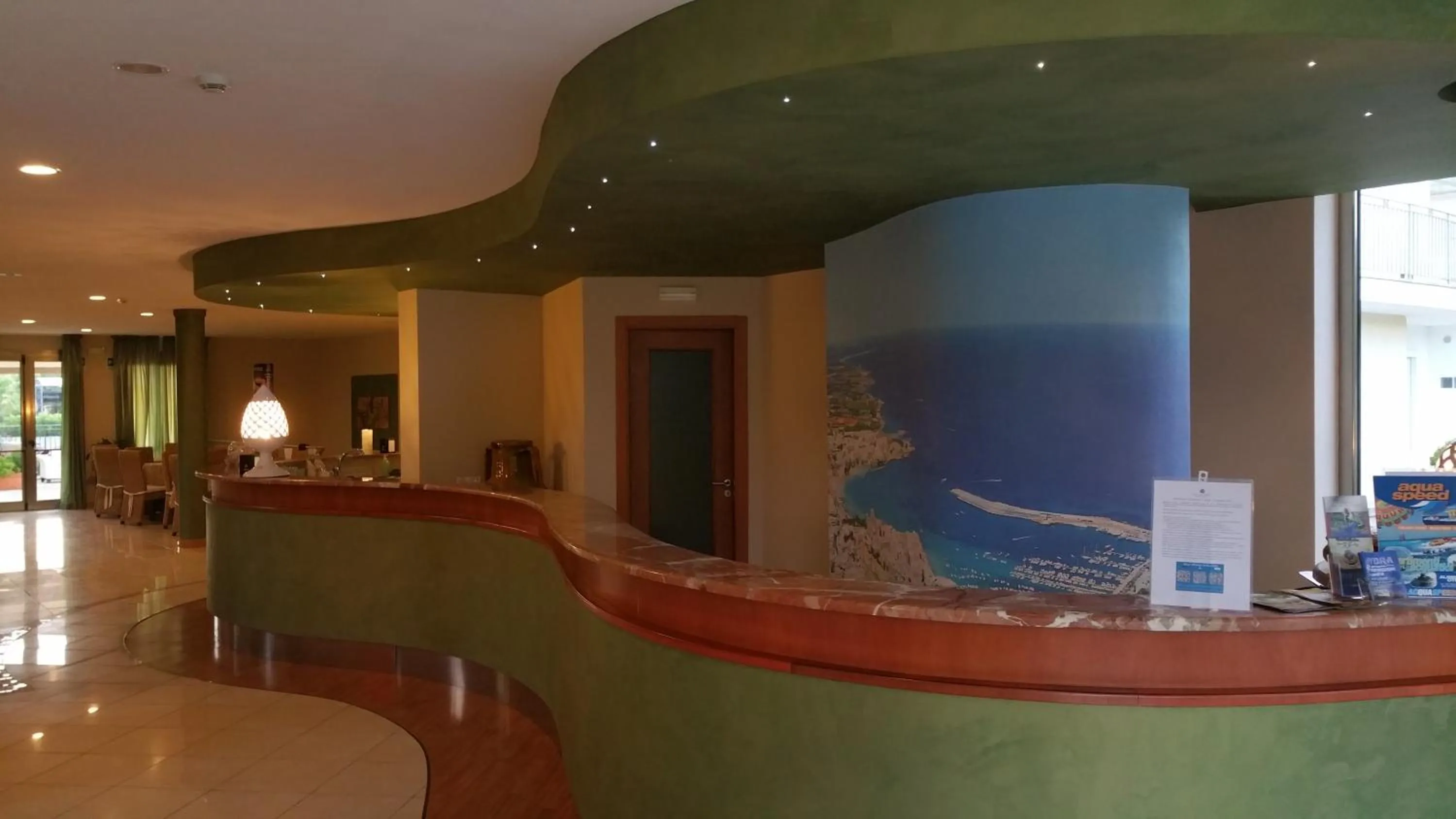 Lobby or reception in Hotel Club Koiné