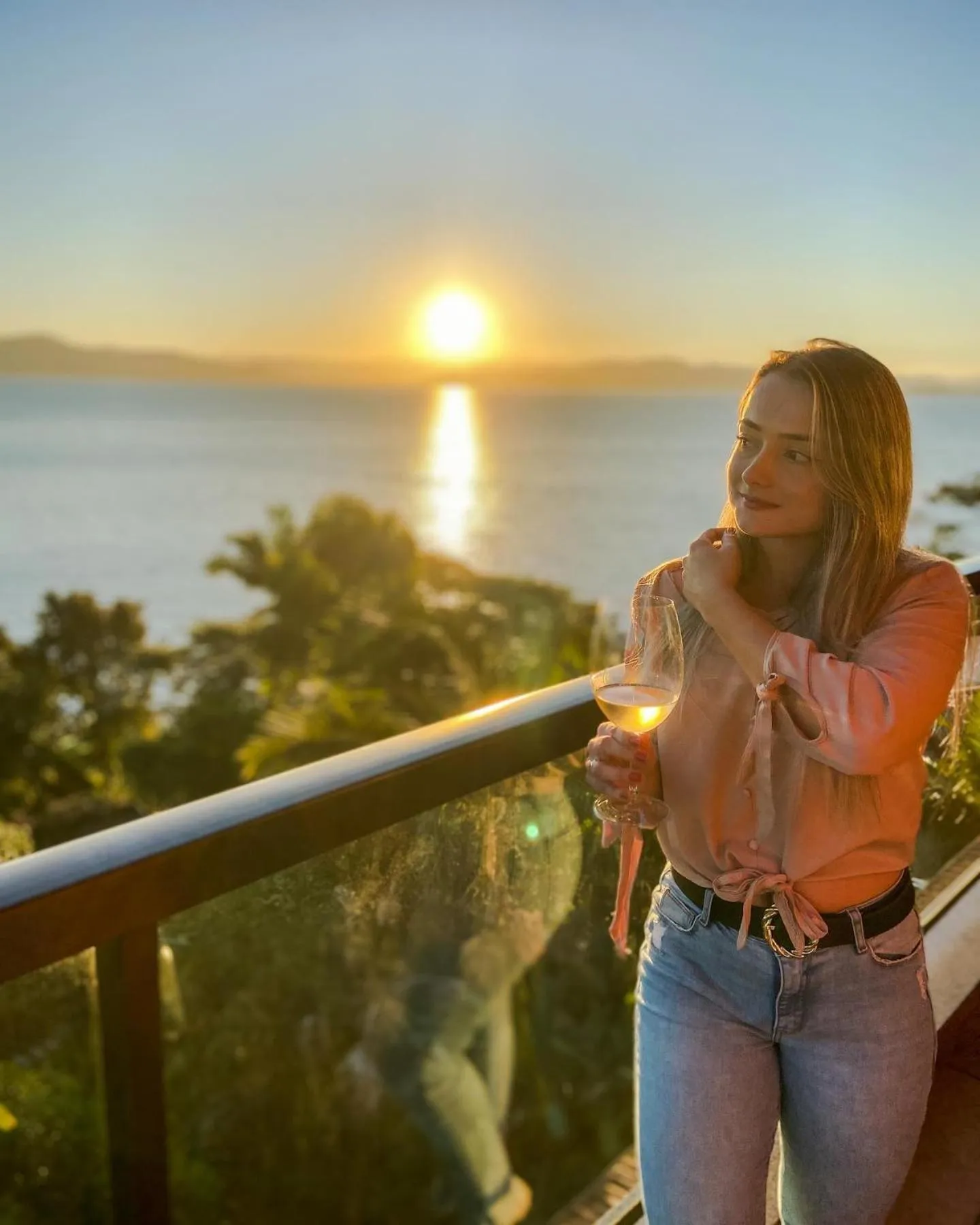 Sunset in Refúgio do Cacupé