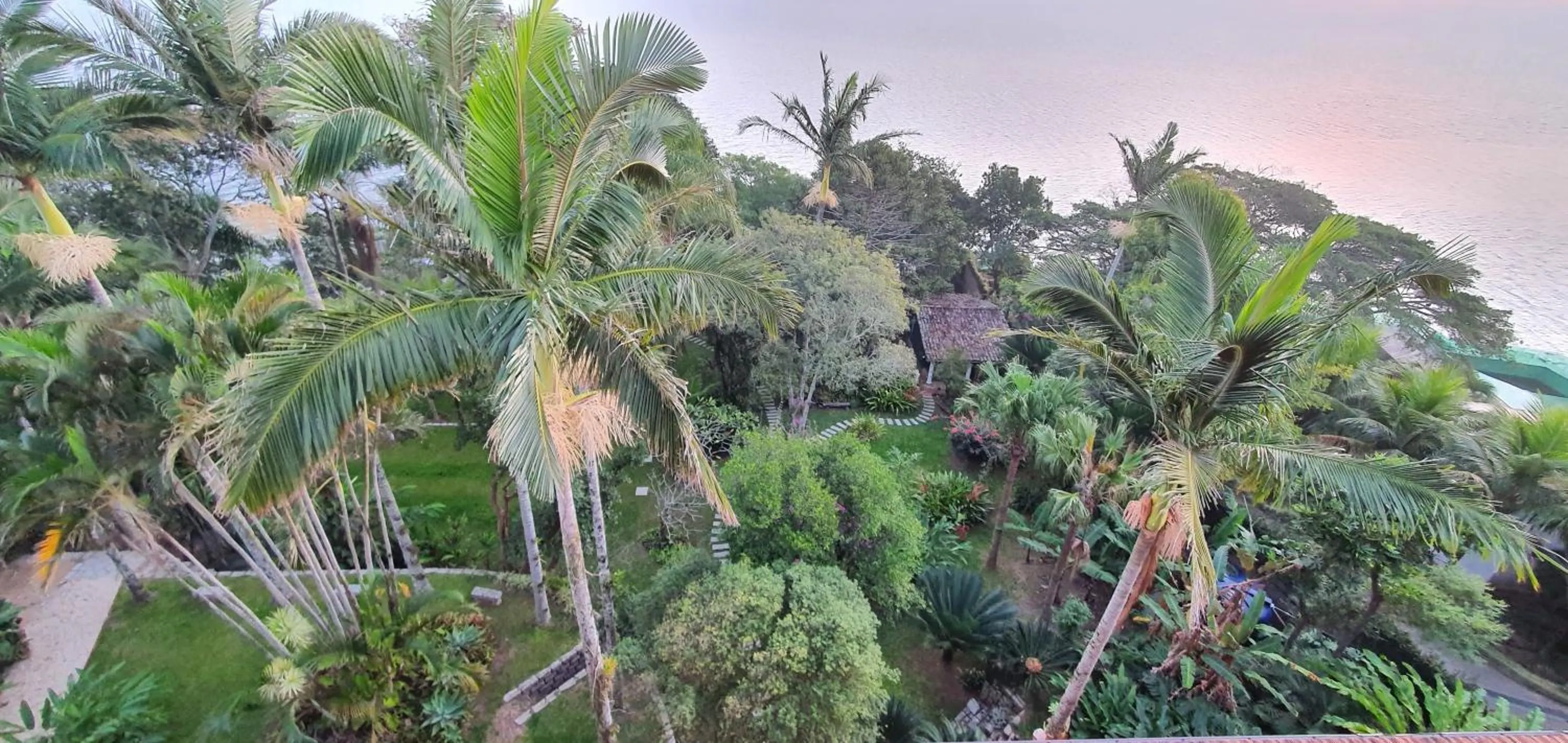 Garden in Refúgio do Cacupé