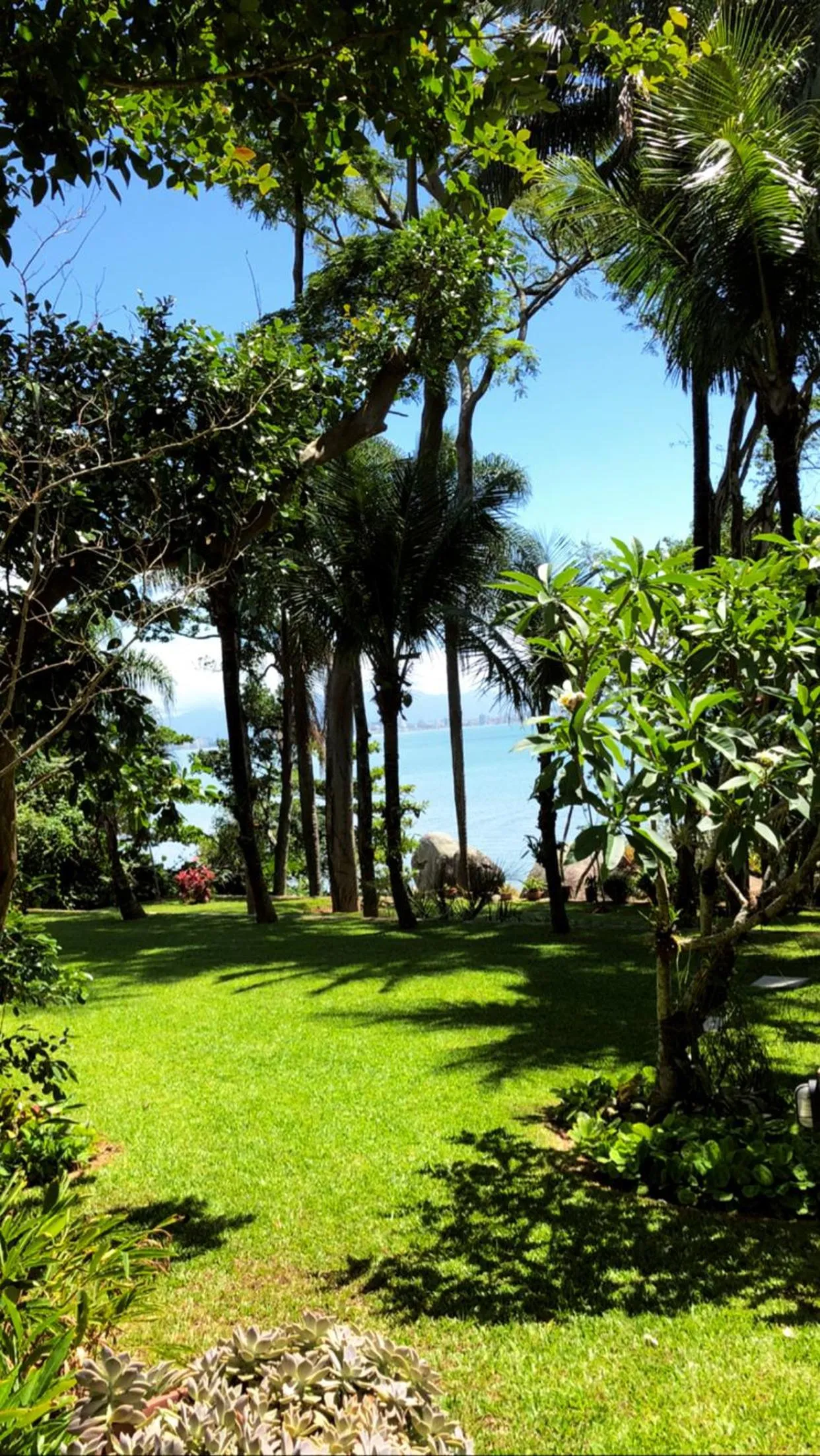 Garden in Refúgio do Cacupé