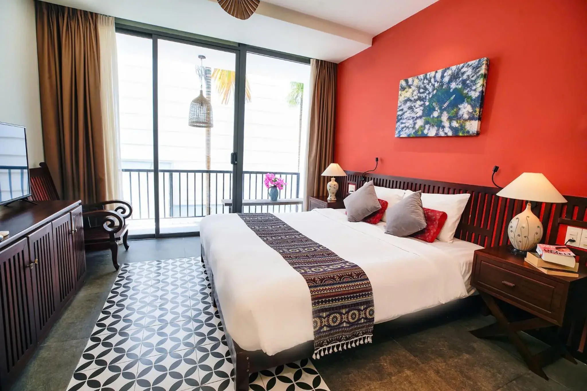 Deluxe Double or Twin Room with Balcony in G Boutique Retreat Hoi An Deluxe Double or Twin Room with Balcony in G Boutique Retreat Hoi An