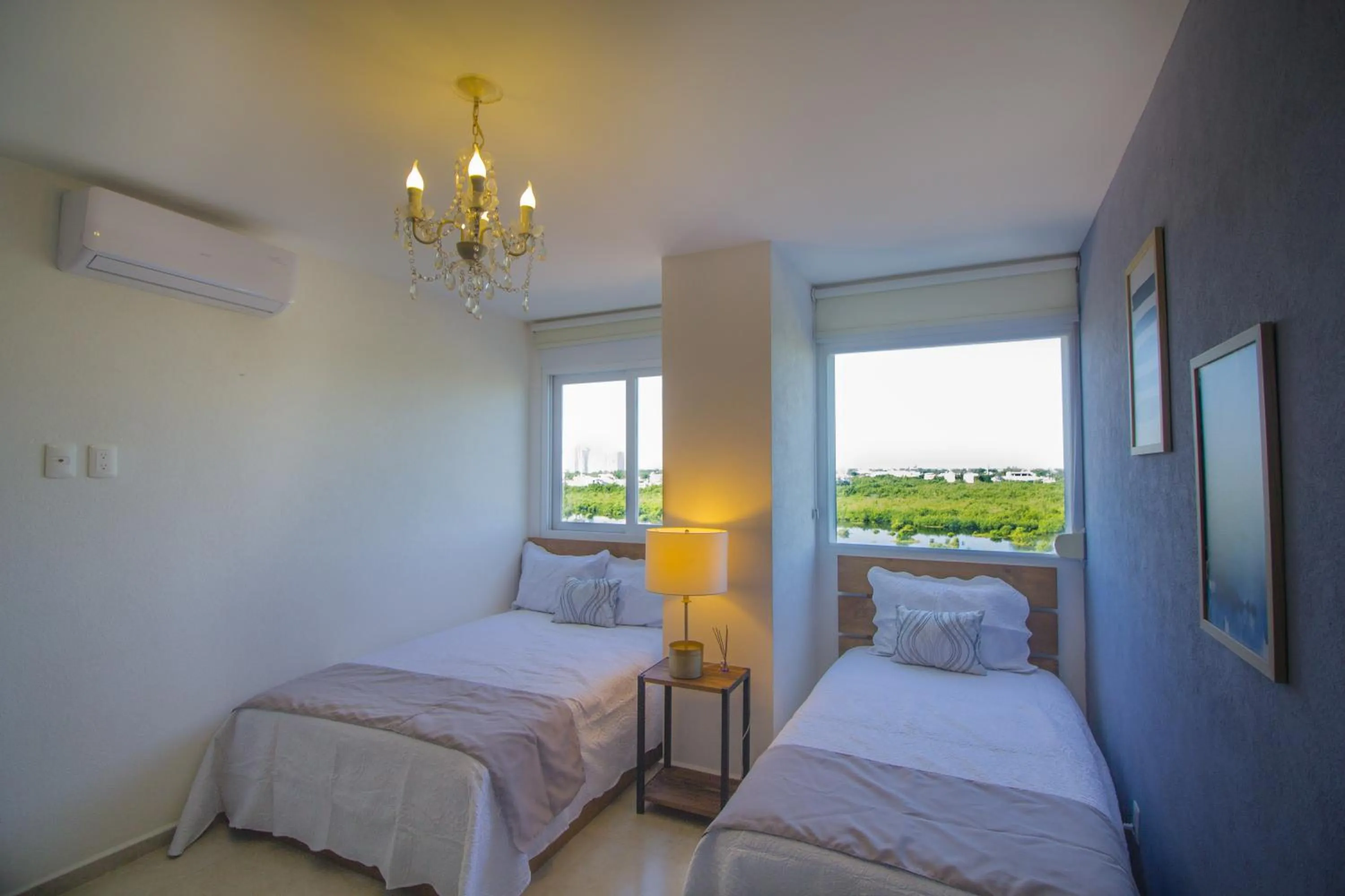 Bed in Tu Hogar Frente Al Mar Caribe, Vive Cancún