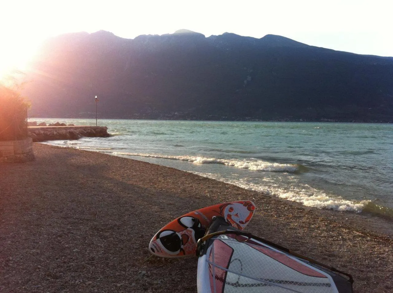 Windsurfing in Torre Degli Ulivi
