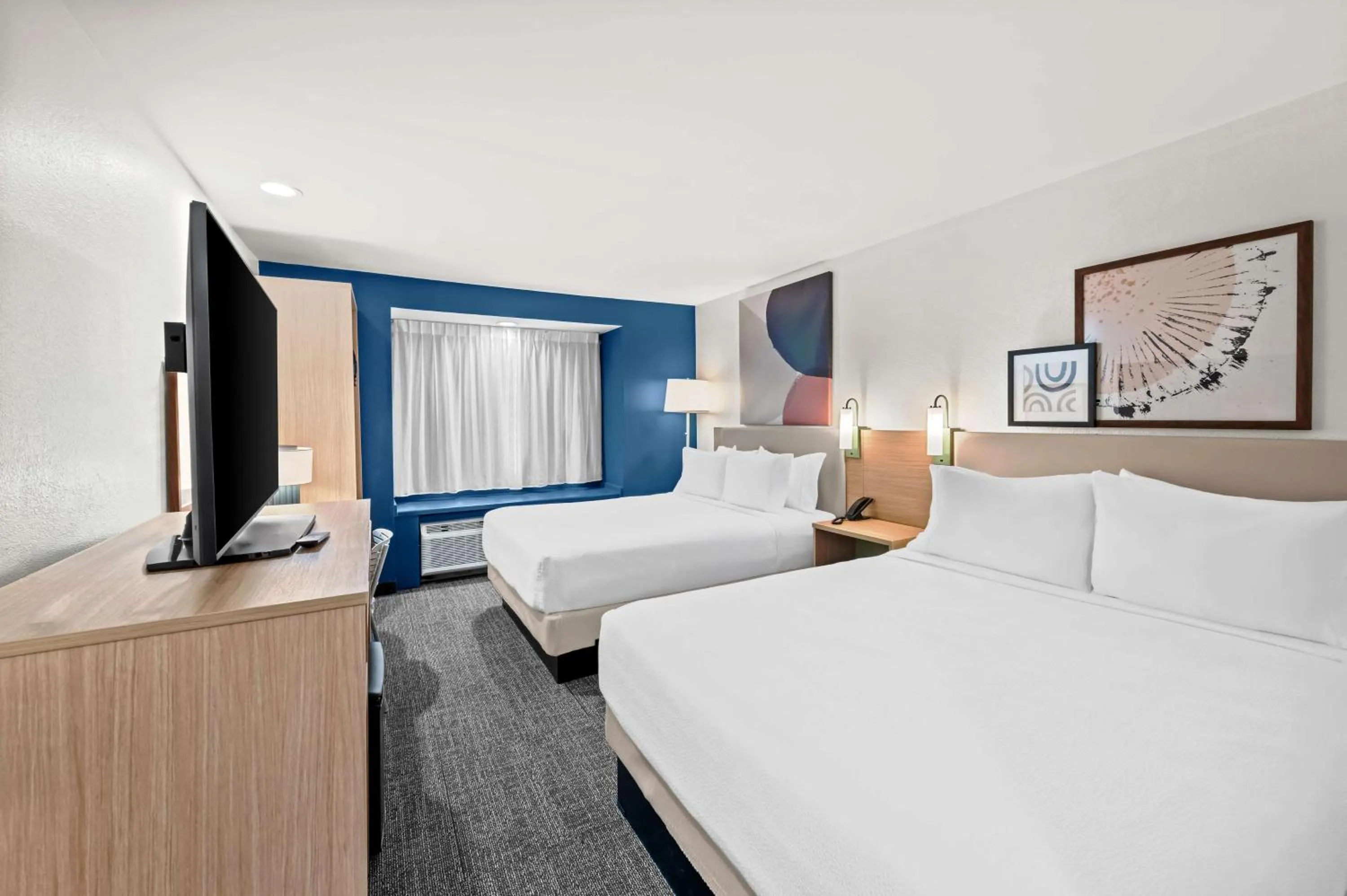 Bed in Spark by Hilton Sterling Dulles Airport