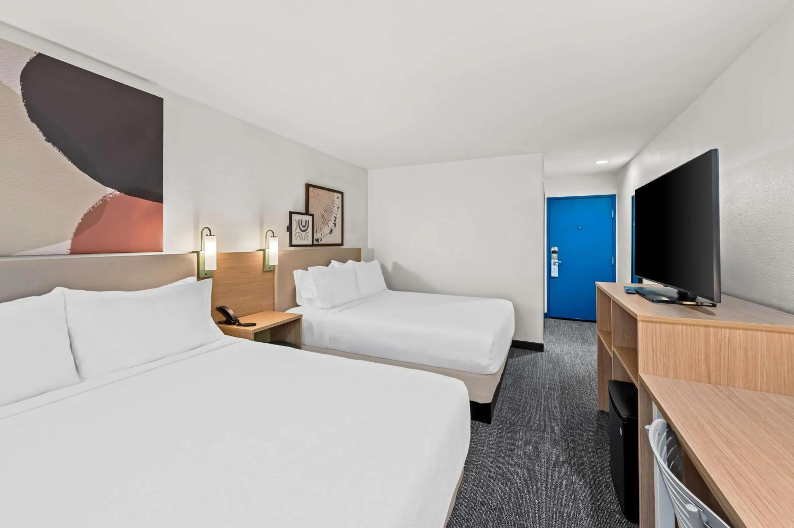 Bed in Spark by Hilton Sterling Dulles Airport