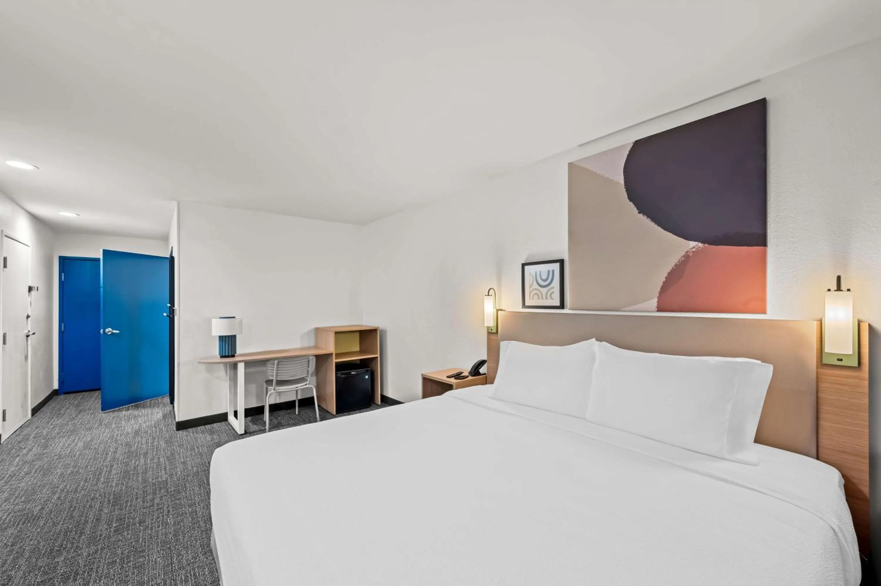 Bed in Spark by Hilton Sterling Dulles Airport