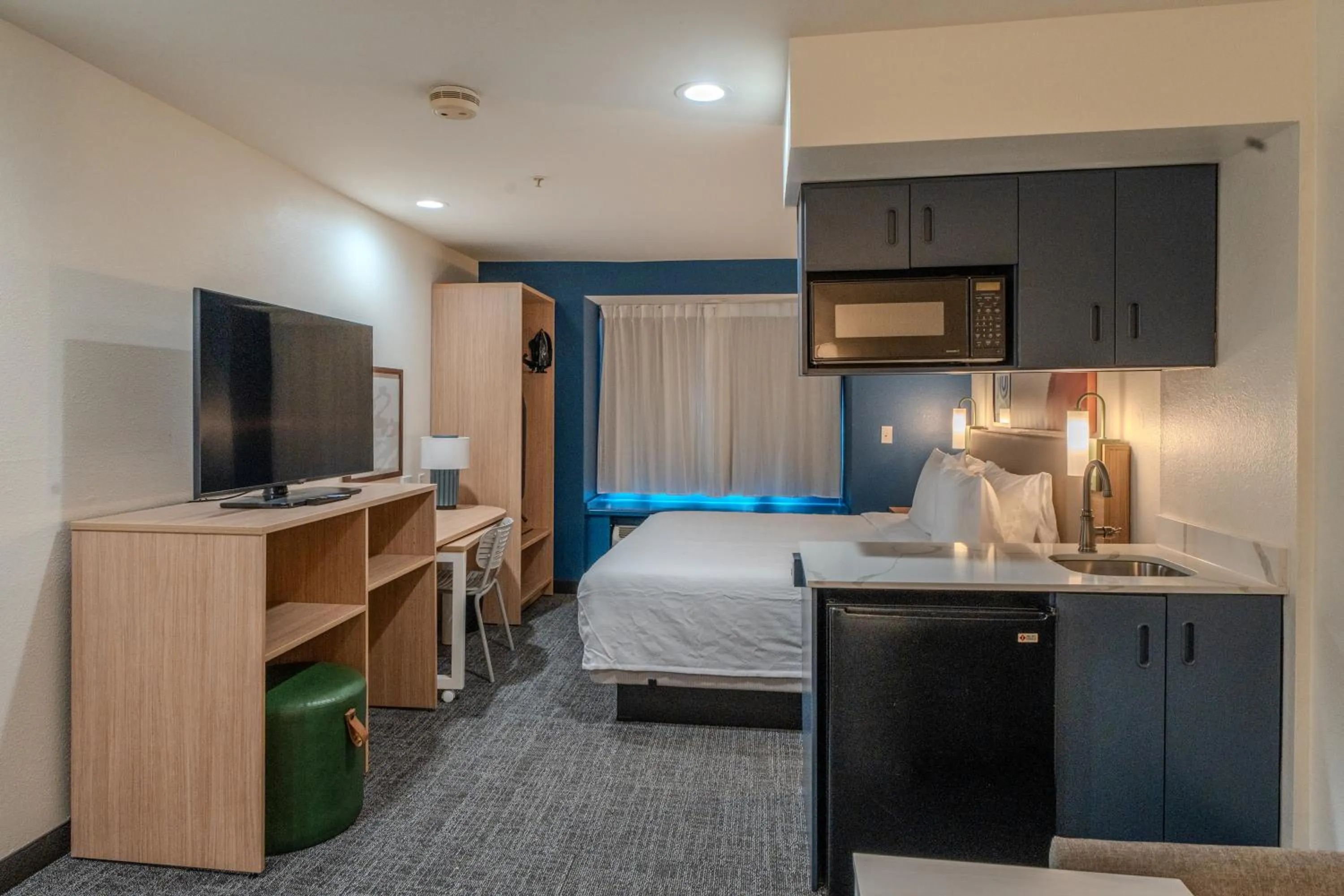 Bed in Spark by Hilton Sterling Dulles Airport