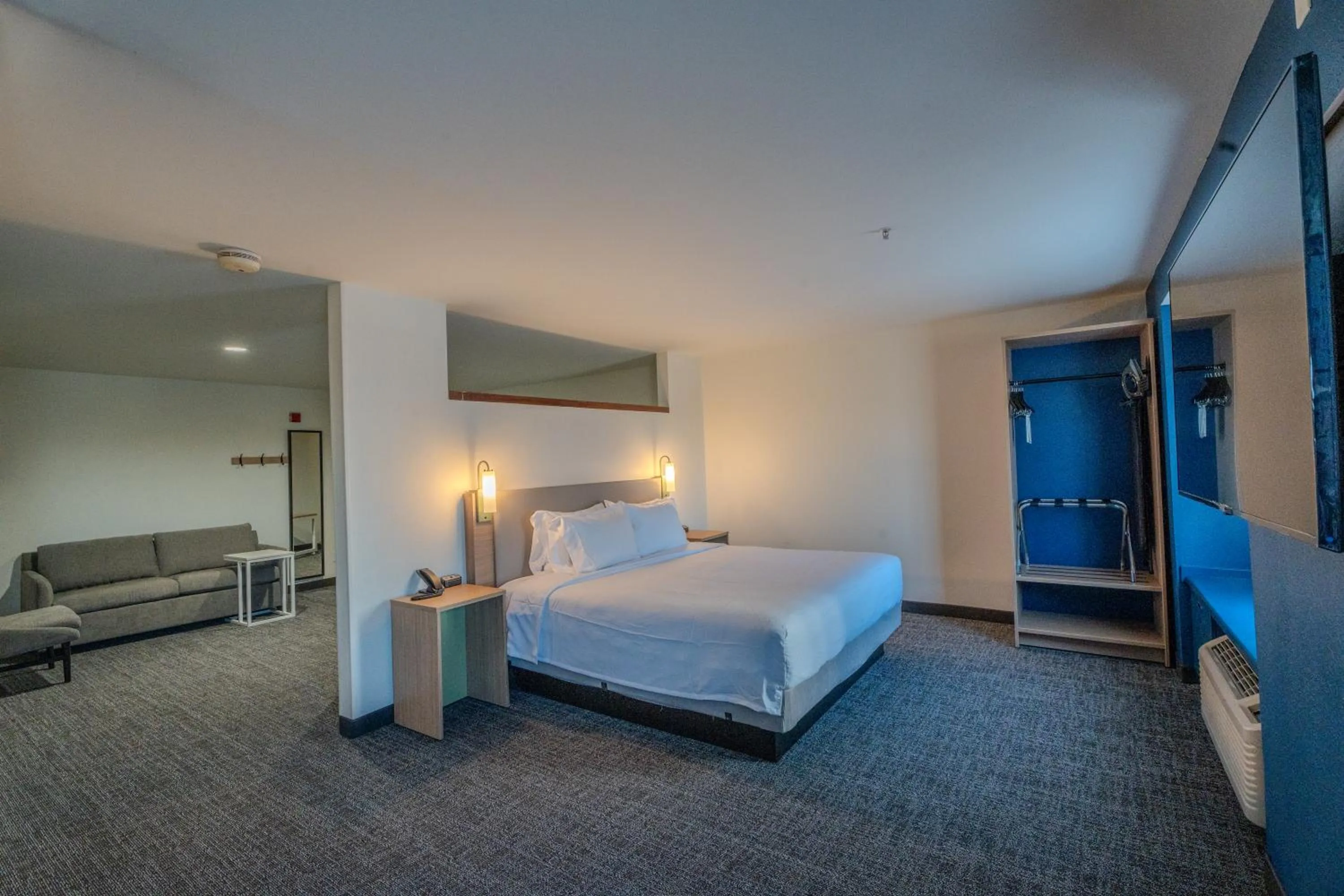 Bed in Spark by Hilton Sterling Dulles Airport