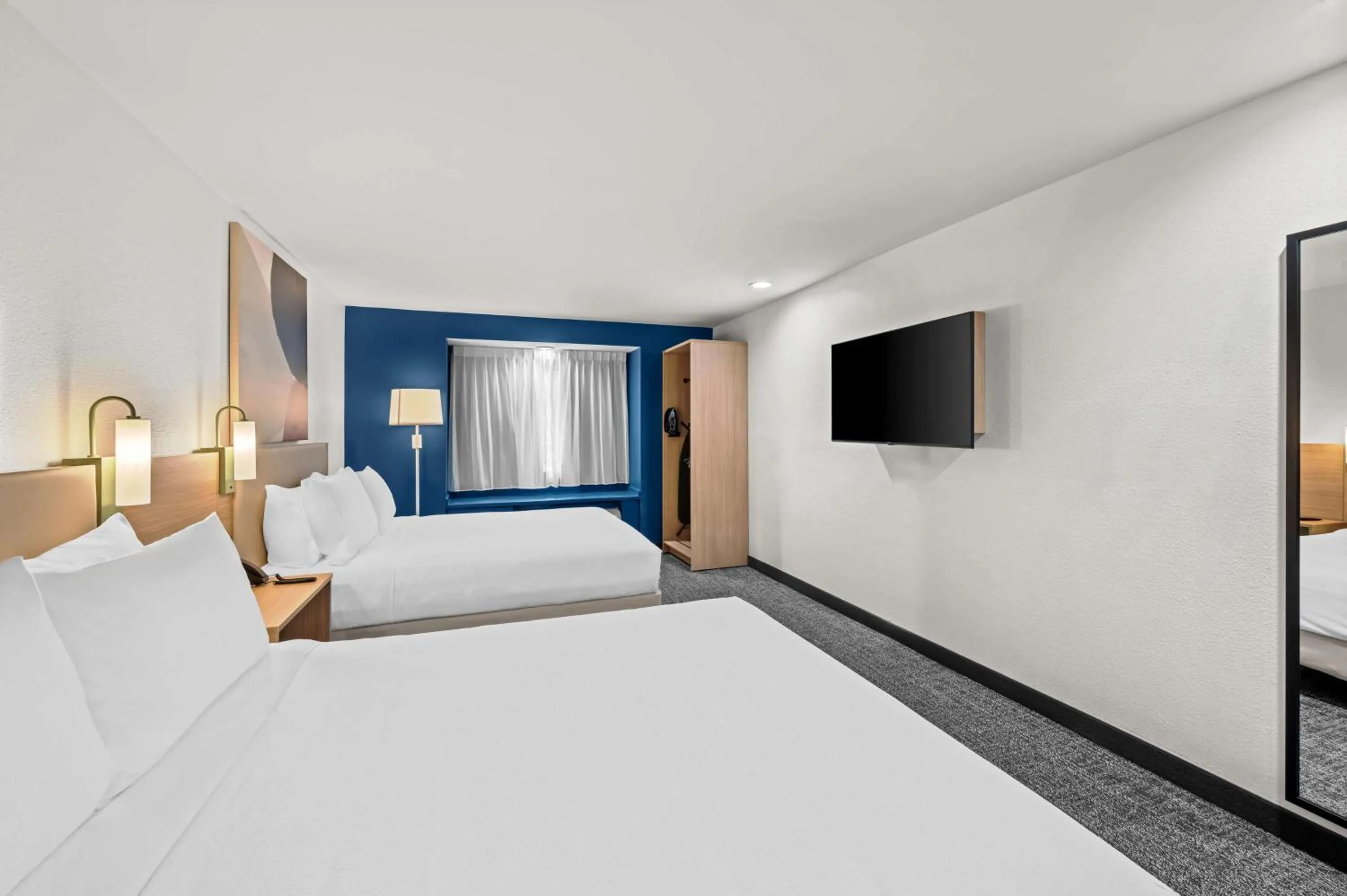 Bed in Spark by Hilton Sterling Dulles Airport