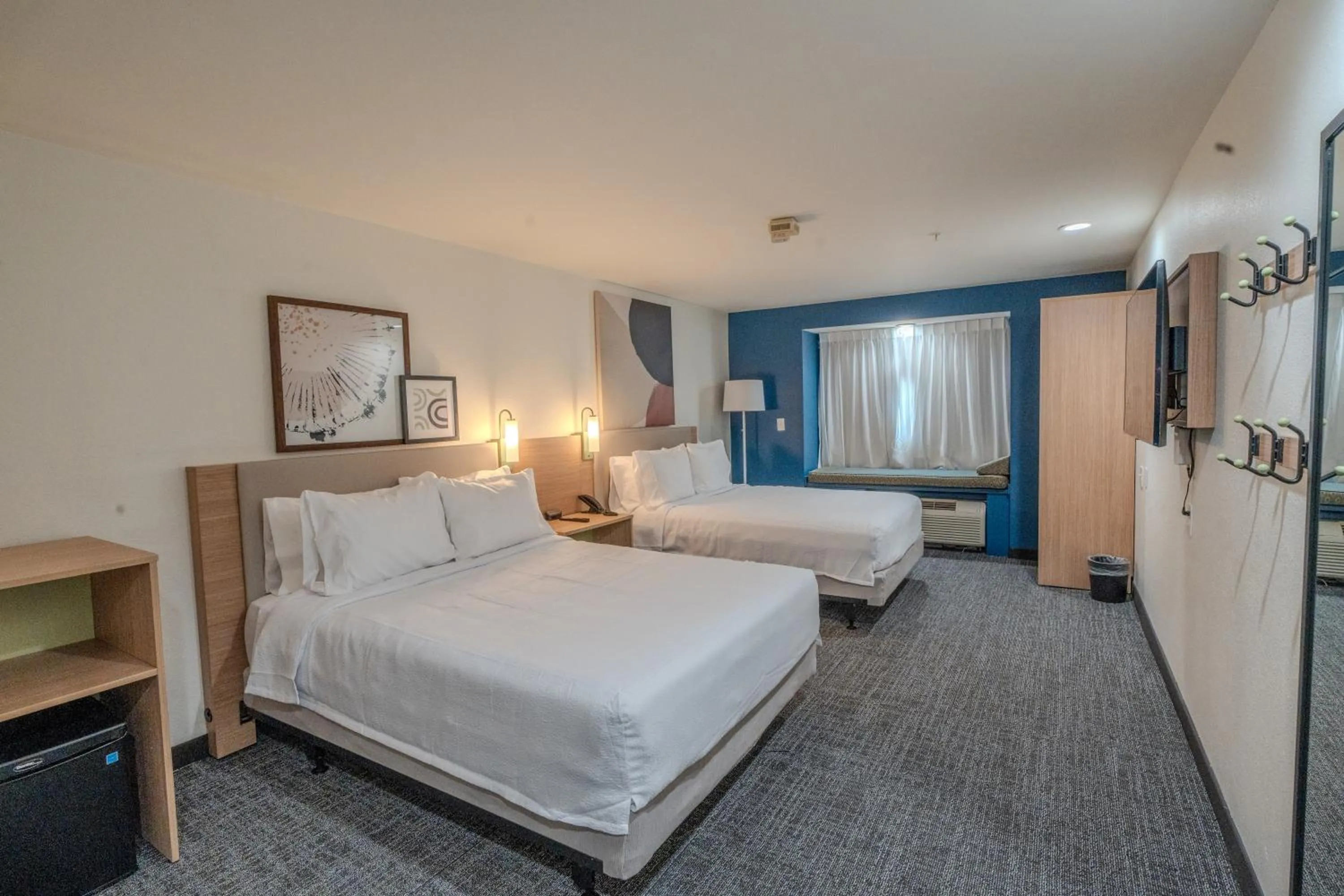 Bed in Spark by Hilton Sterling Dulles Airport