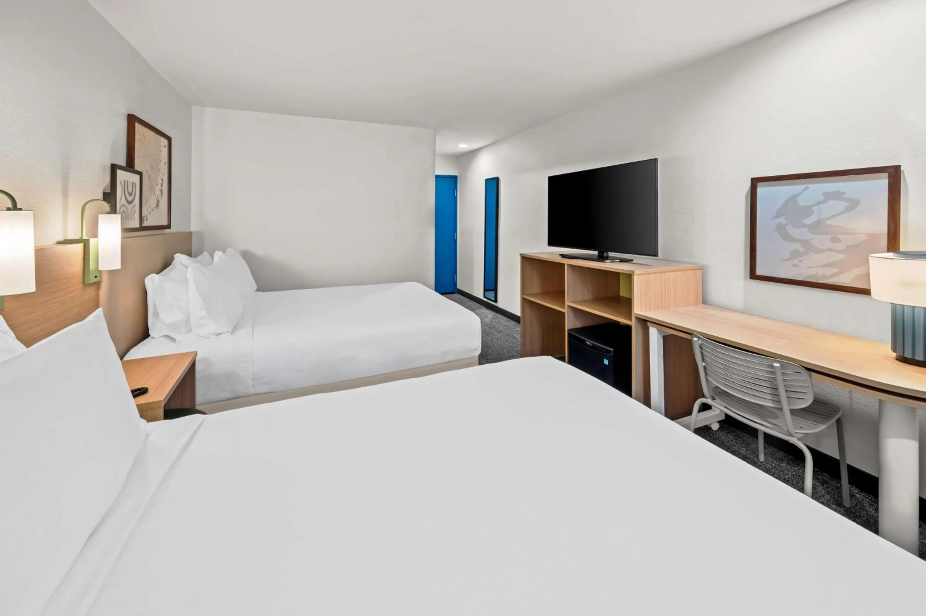 Bed in Spark by Hilton Sterling Dulles Airport