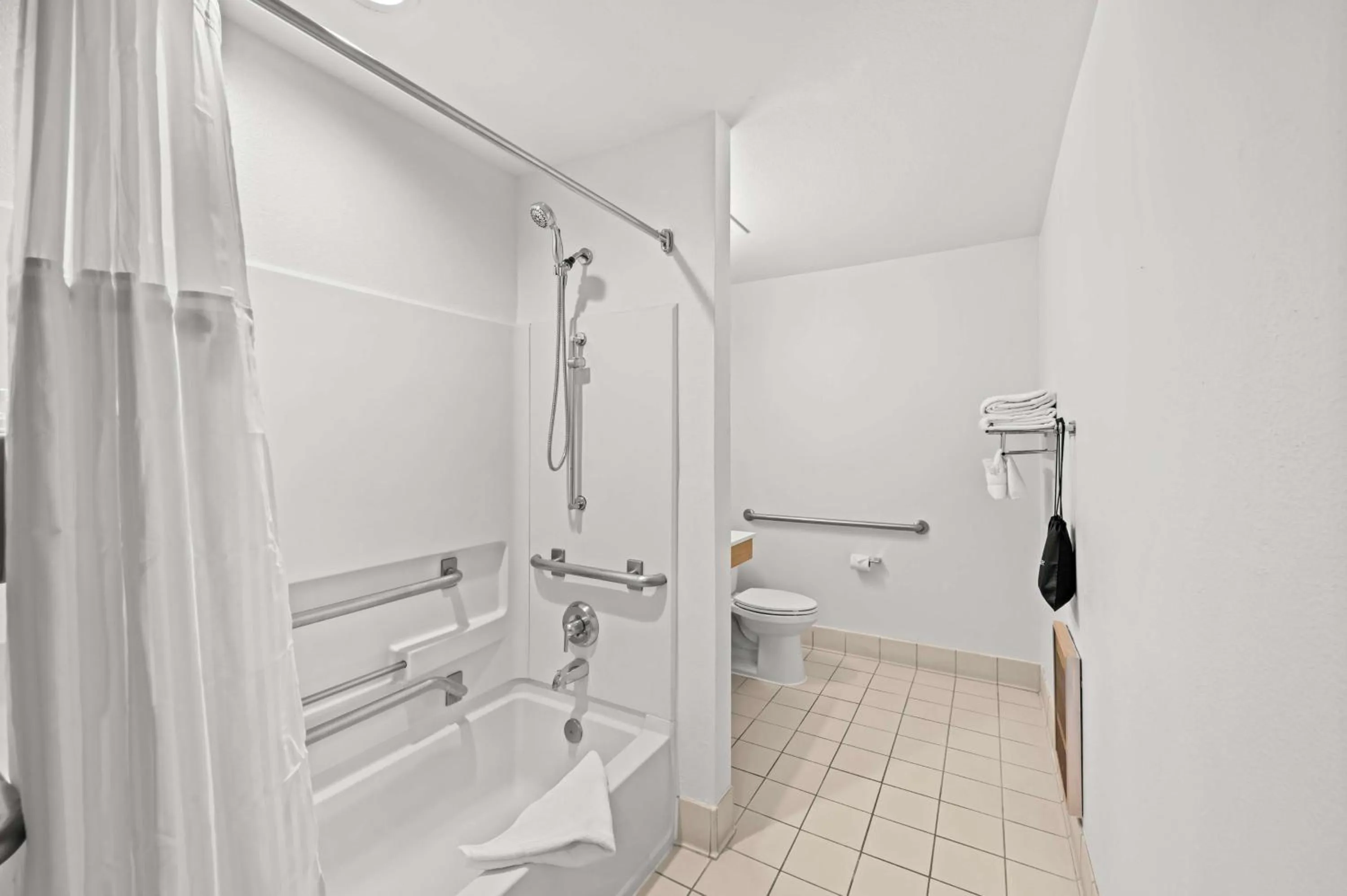 Bathroom in Spark by Hilton Sterling Dulles Airport