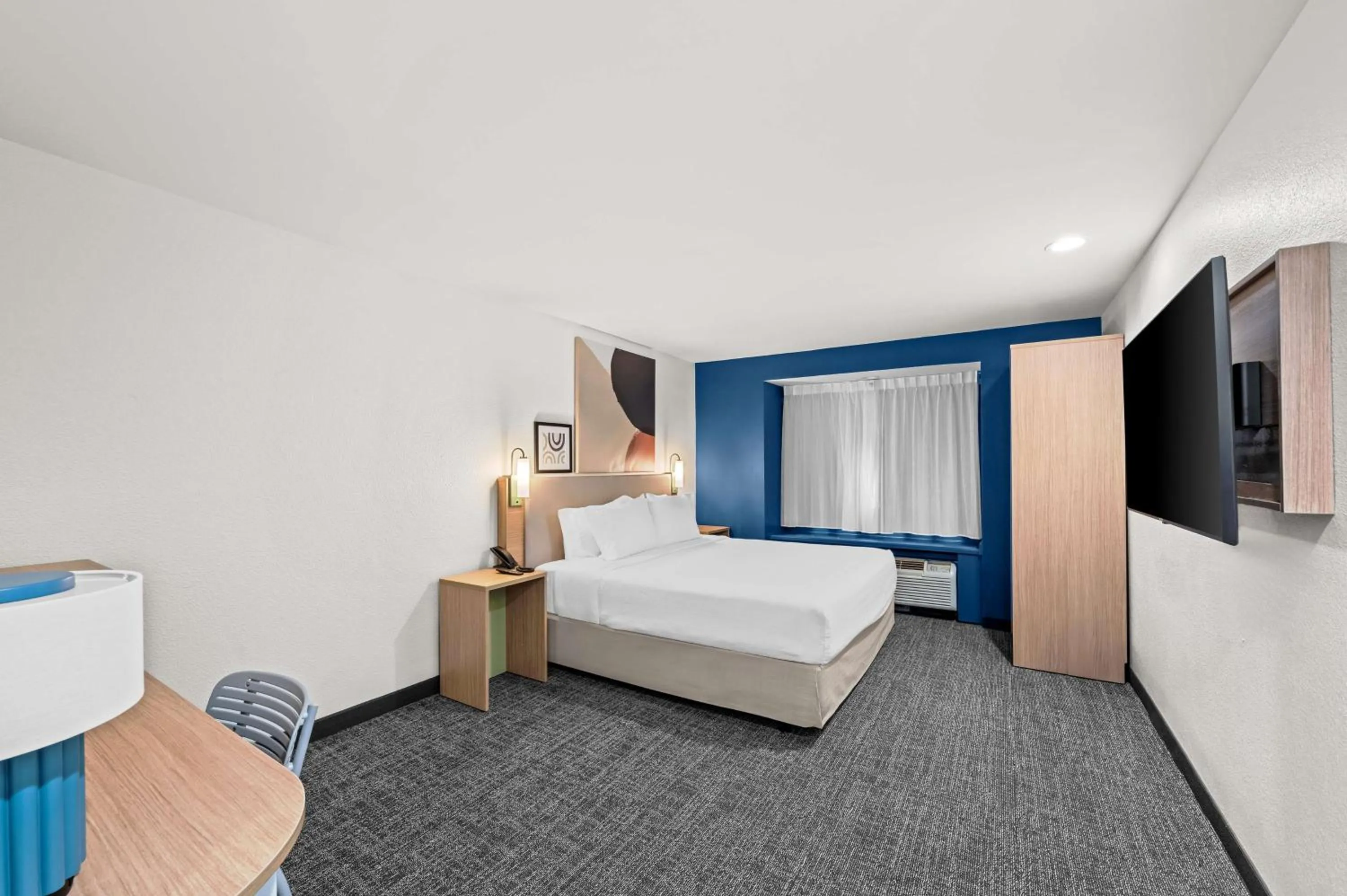 Bed in Spark by Hilton Sterling Dulles Airport