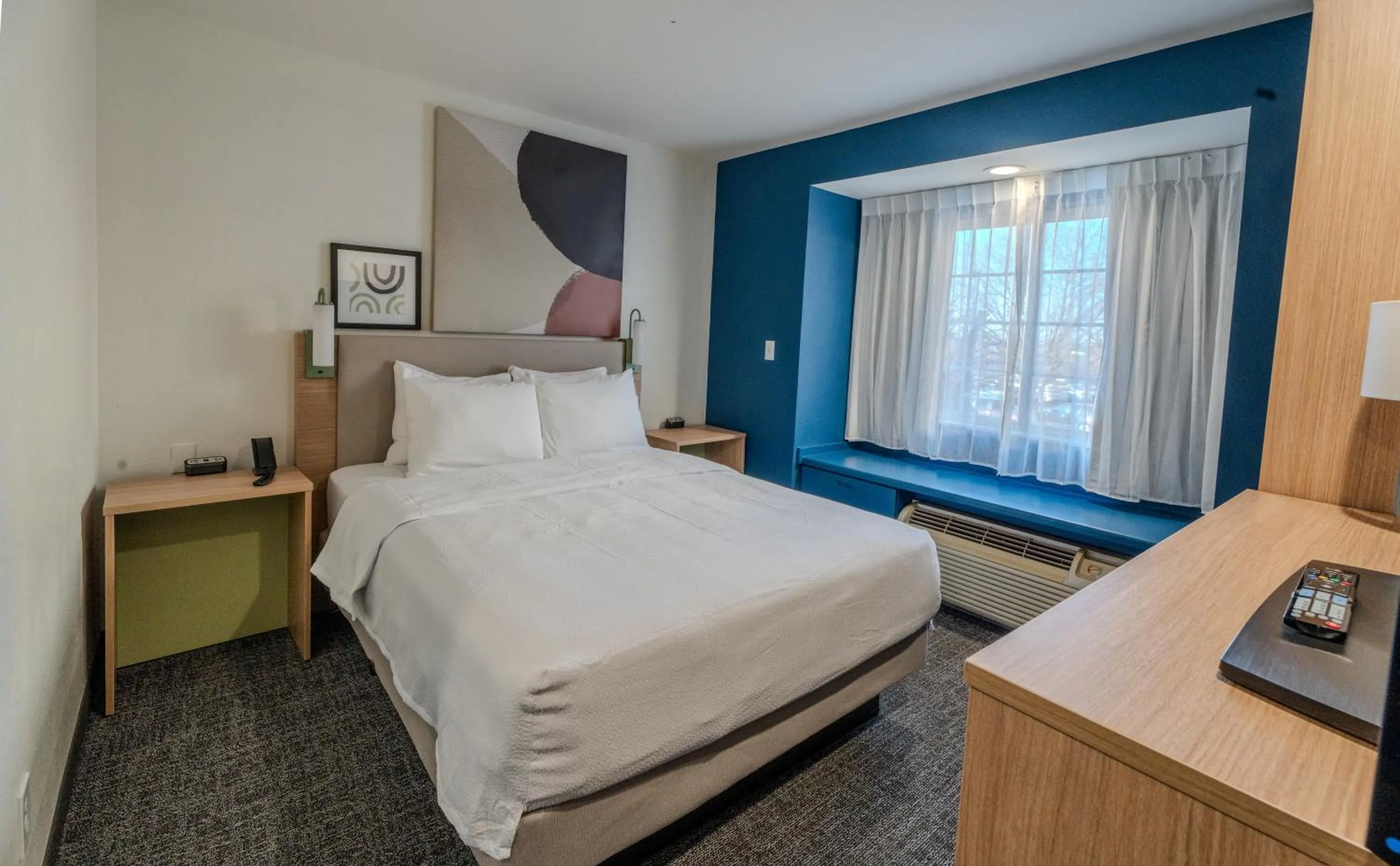 Bed in Spark by Hilton Sterling Dulles Airport