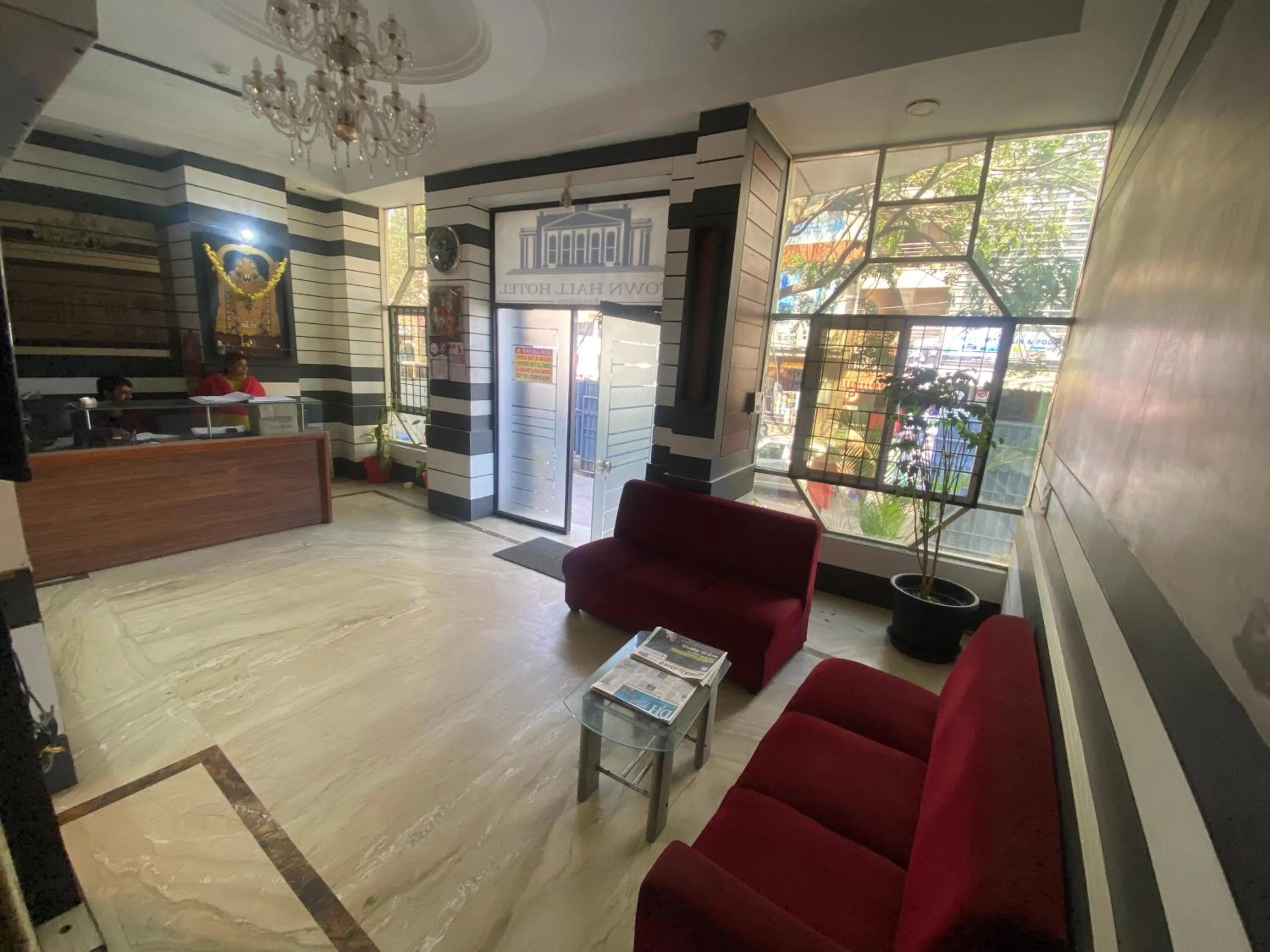 Lobby or reception in Hotel Townhall