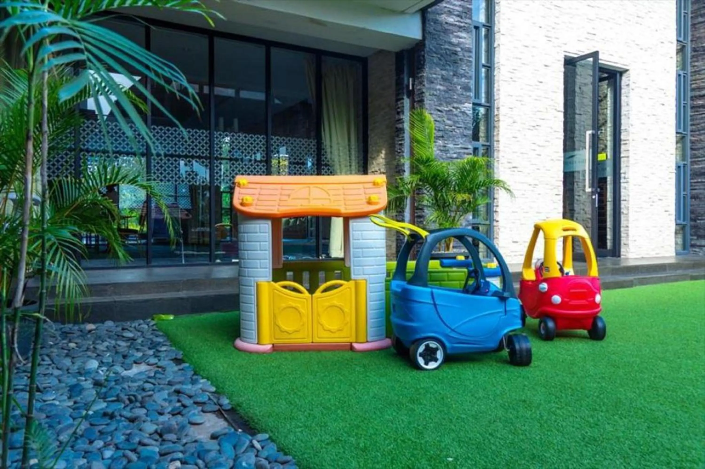 Children play ground in Luxurious Modern Villa at Vimala Hills