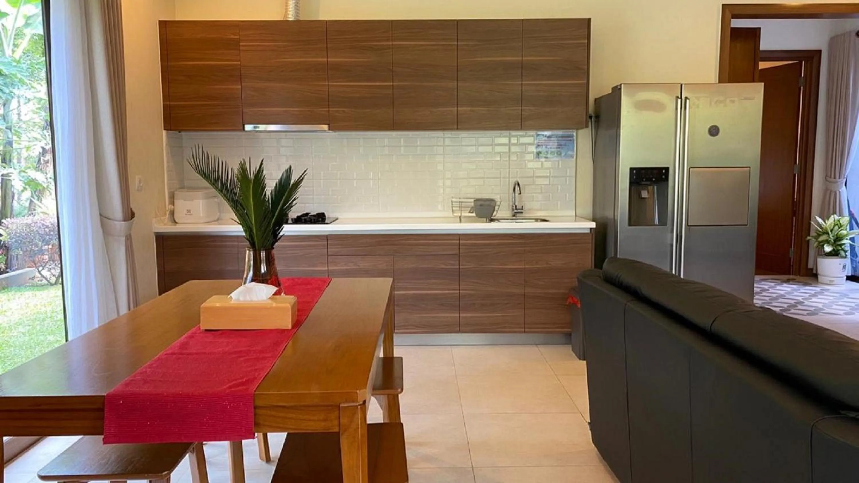 Kitchen or kitchenette in Luxurious Modern Villa at Vimala Hills