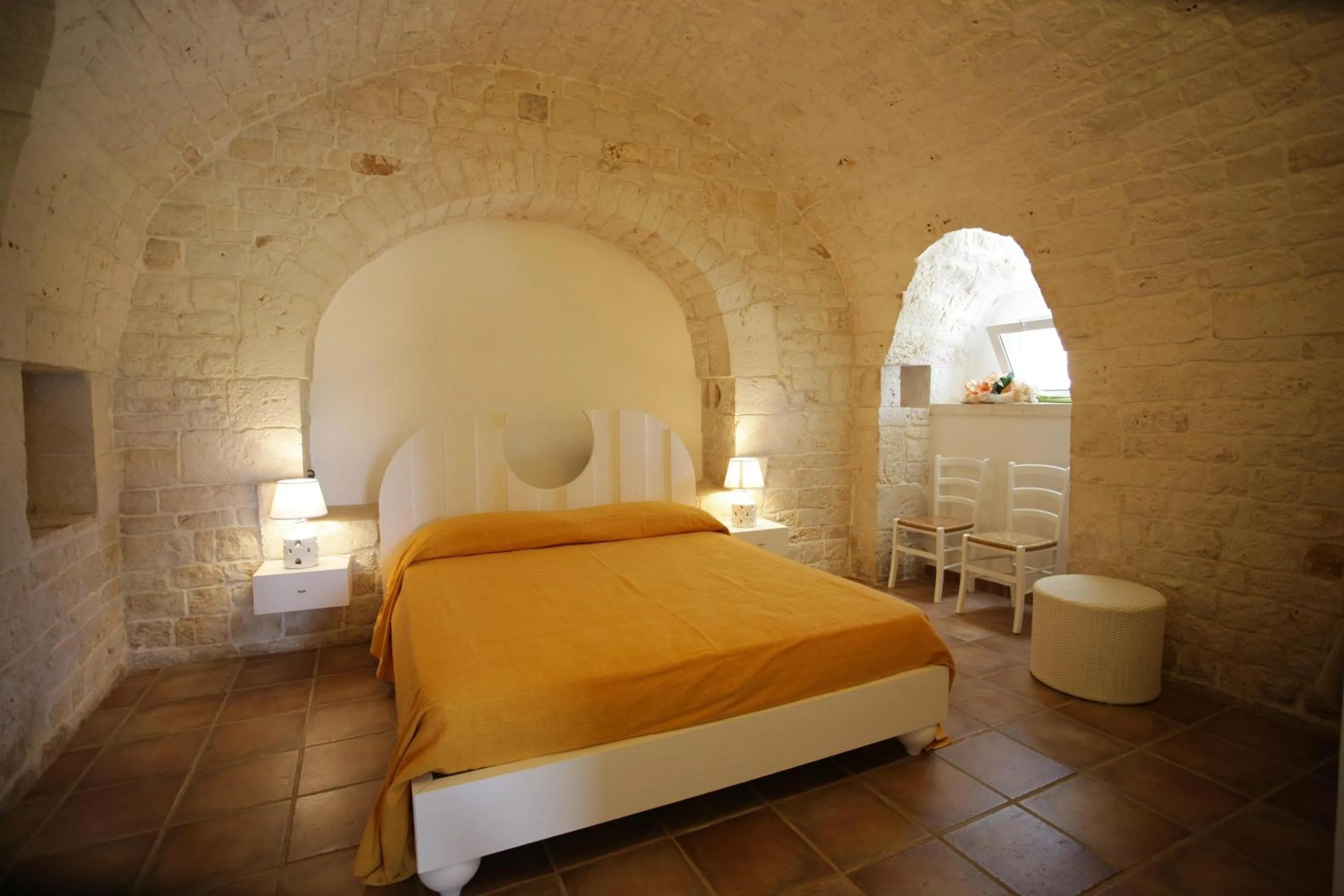 Bed in Masseria Torre Catena Resort & Restaurant